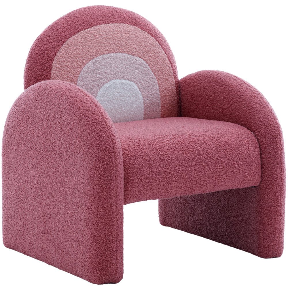 WAHSON OFFICE CHAIRS Kindersessel aus Teddystoff gepolsterter Kinderstuhl m günstig online kaufen