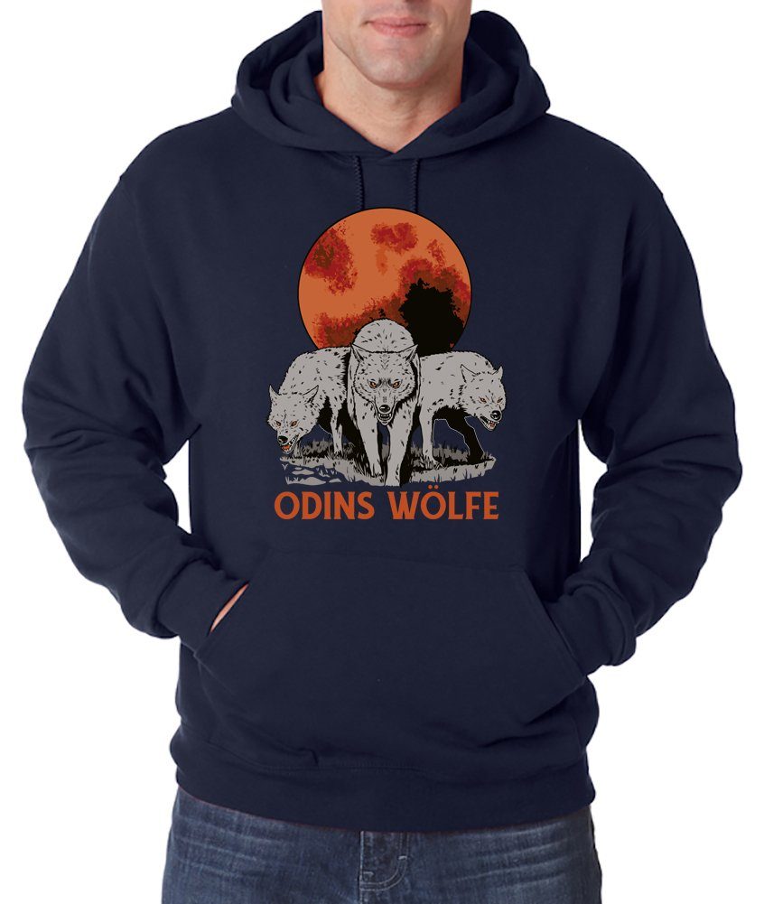 Youth Designz Kapuzenpullover Odins Wölfe Herren Hoodie Pullover mit trendi günstig online kaufen