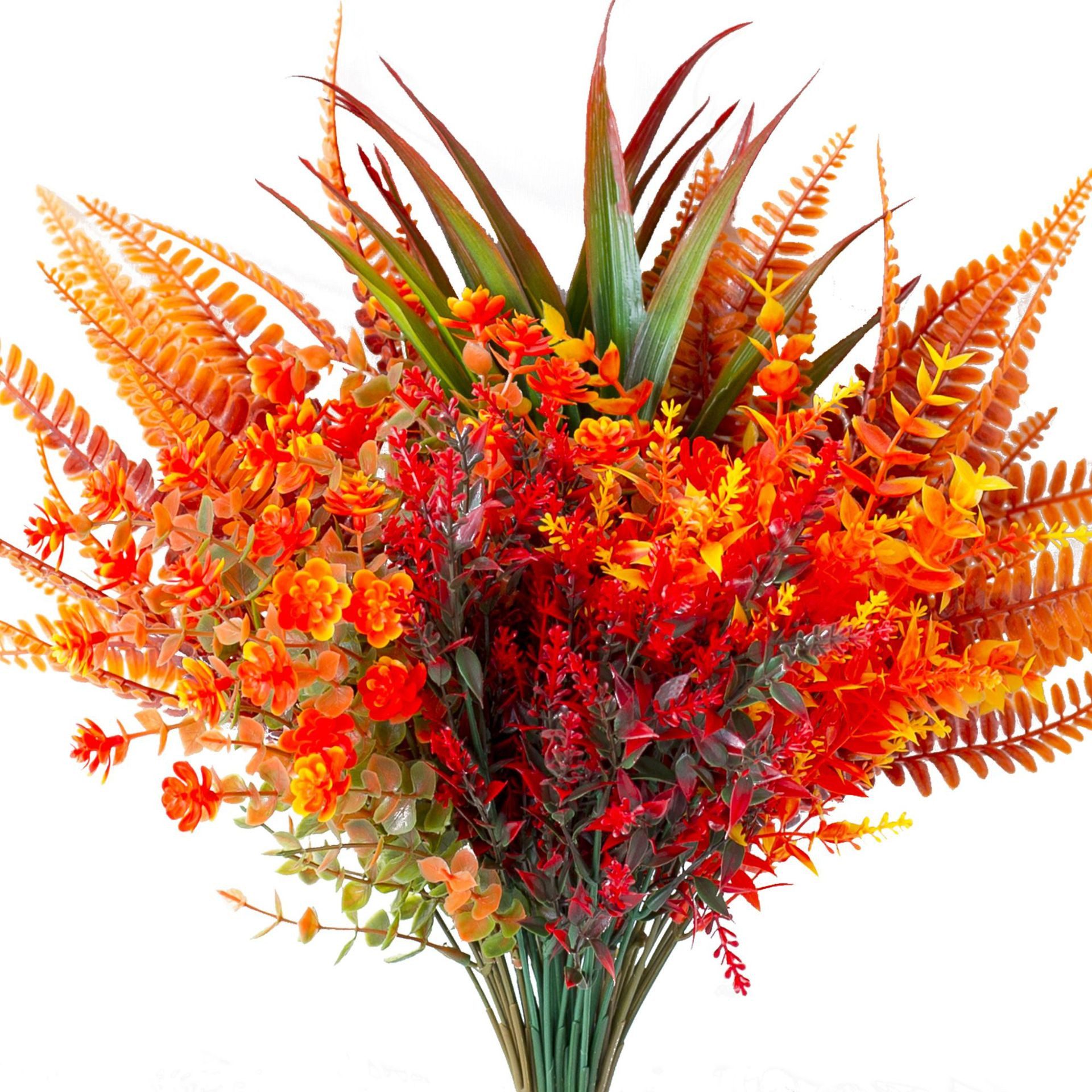 Kunstblumenstrauß 9 Bündel Künstliche Herbstblumen Künstlich Herbststrauß K günstig online kaufen