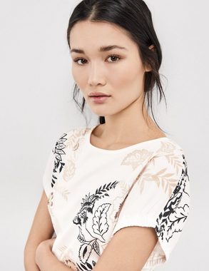 Taifun Kurzarmshirt Shirt mit Floralprint