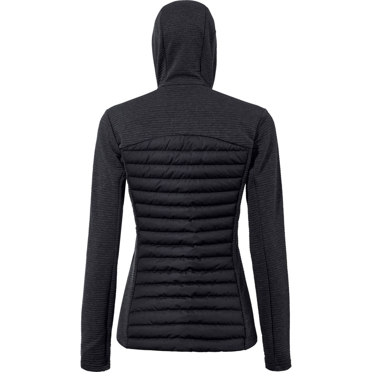 Berghaus Outdoorjacke Nula Hybrid Jacken für Damen - Schwarz Perfekte Wanderjacke mit Hydroloft® Isolation, atmungsaktivem