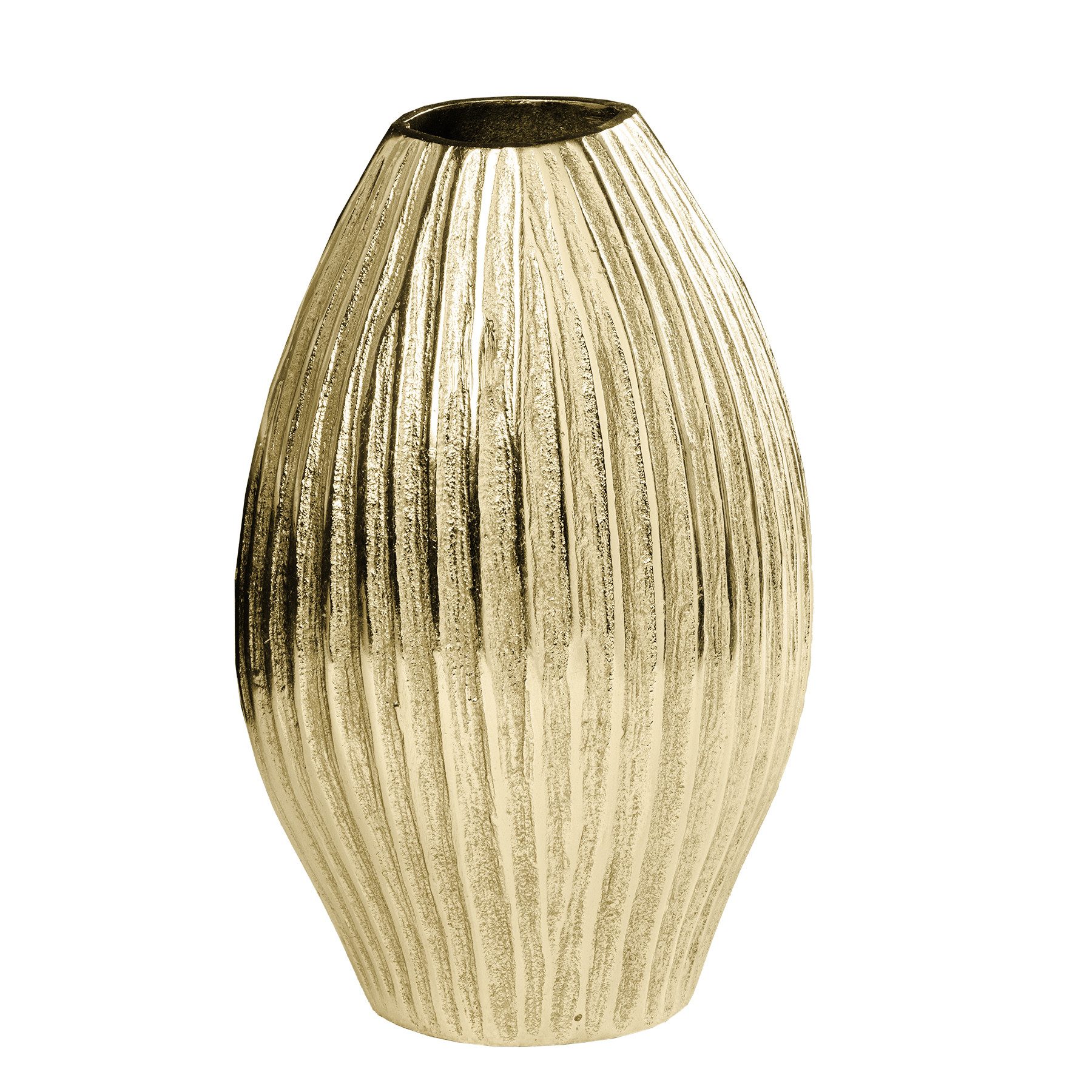 riess-ambiente Dekovase ELEGANCE 35cm gold antik · Blumenvase aus Metall fü günstig online kaufen