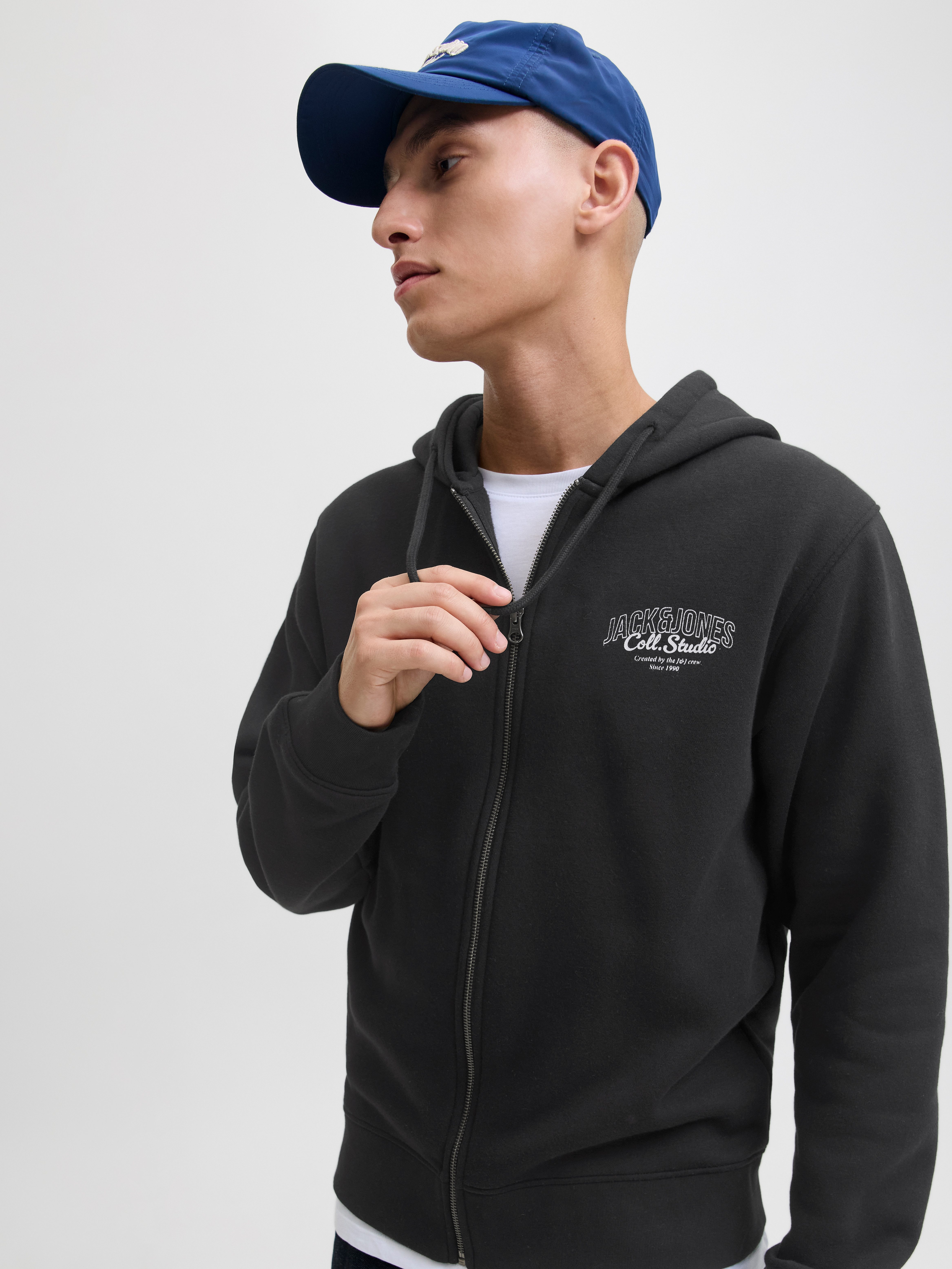 Jack & Jones Kapuzensweatjacke JJMAKOTO SWEAT günstig online kaufen