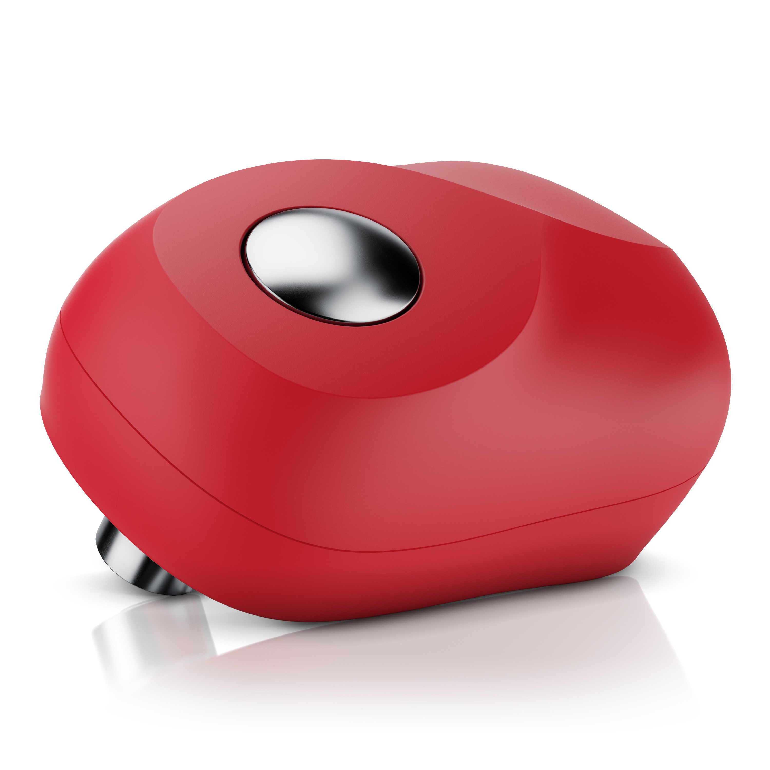 Arendo Elektrischer Dosenöffner Deckelöffner, Büchsenöffner für alle Dosengrößen, Öffnung ohne scharfe Kanten, automatische 360° Drehung, Automatikstopp