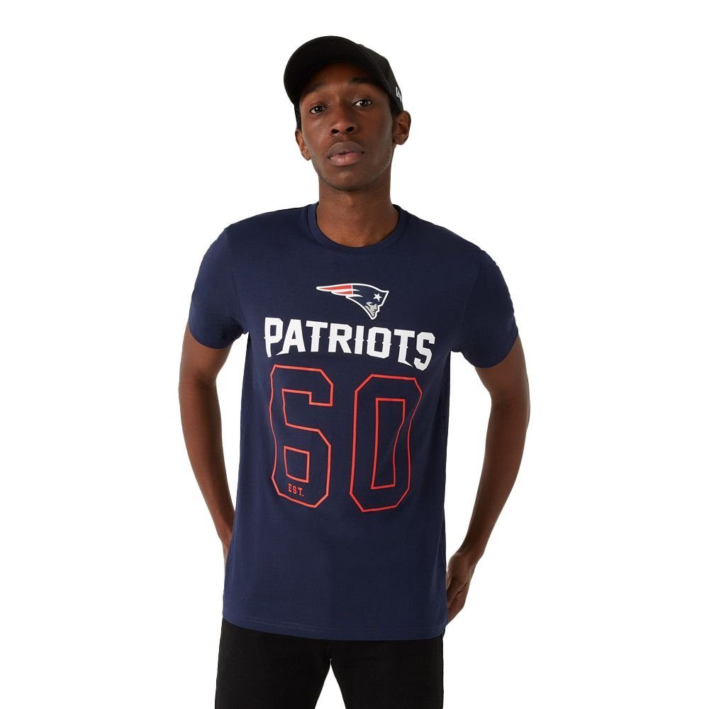 New Era Print-Shirt New Era NFL NEW ENGLAND PATRIOTS On Field Graphic Tee T-Shirt NEU/OVP