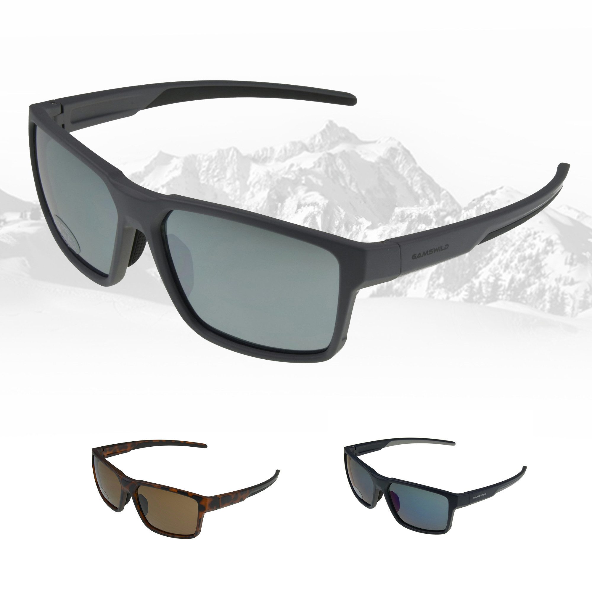 Sonnenbrille UV400 Sportbrille Skibrille Fahrradbrille getönte Gläser Damen