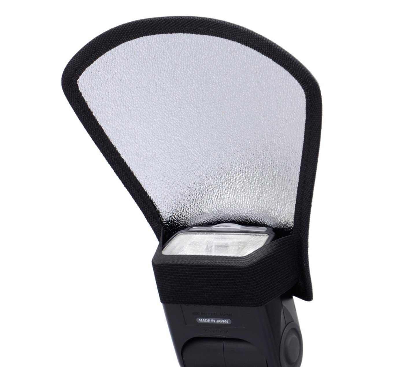 ayex Blitzlichtreflektoren Universal Blitzdiffusor Reflektorkarte silber-weiß für Aufsteckblitze