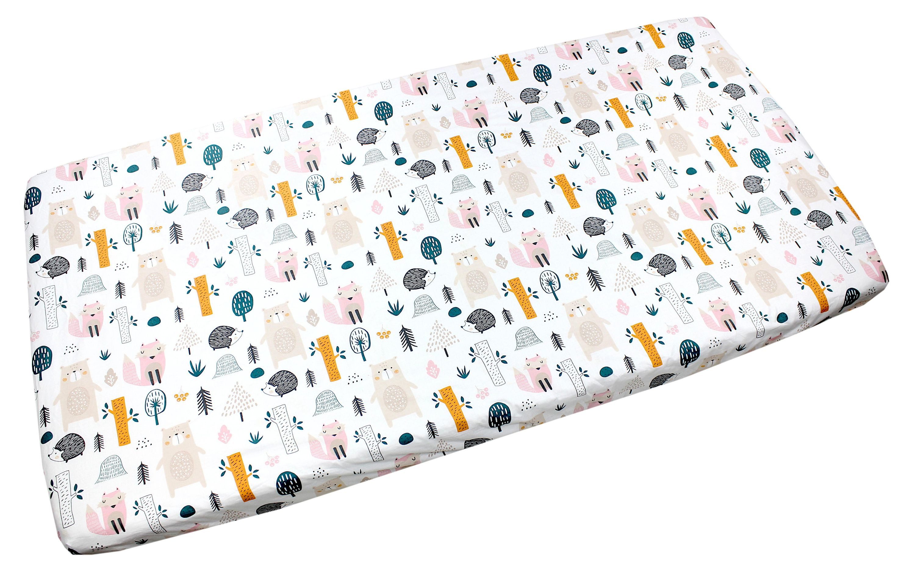 Spannbettlaken Baby Spannbettlaken Kinder Spannbetttuch für Babybett Kinderbett