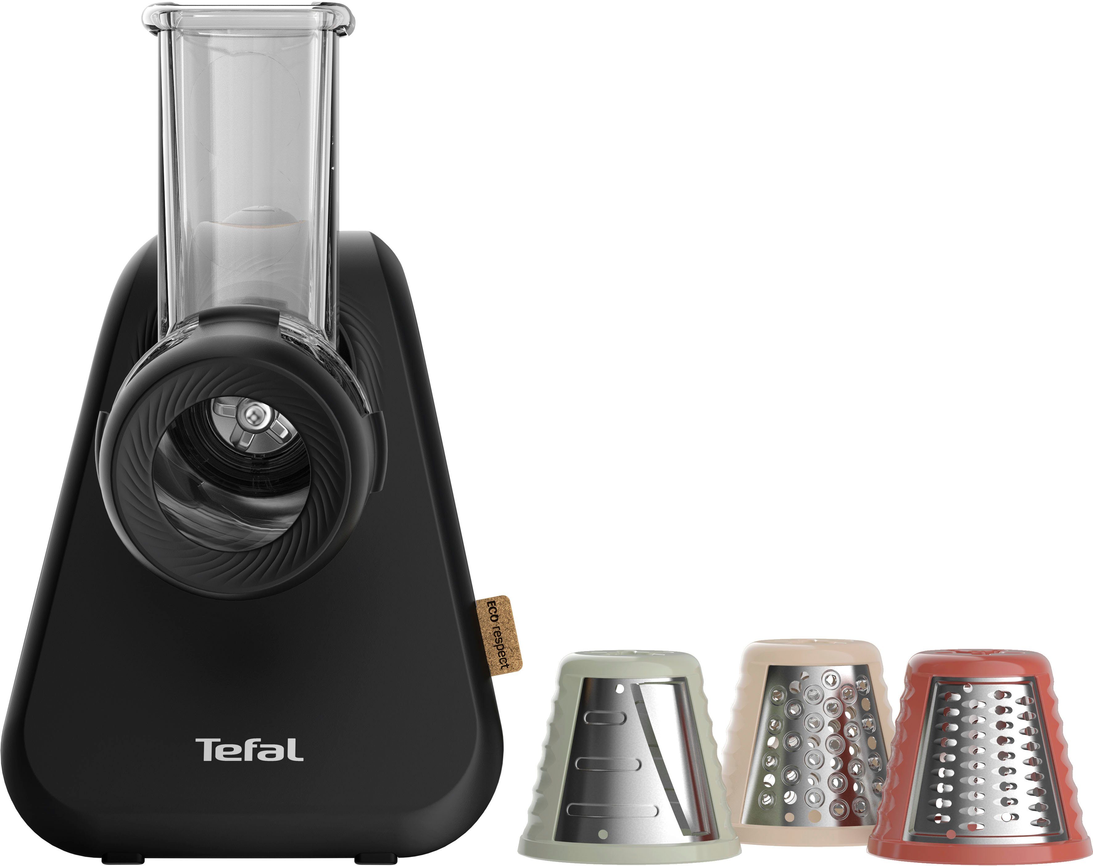Tefal Zerkleinerer Eco Respect, 200 W, Eco-Design, farblich codiertes Kegelsystem, platzsparend, MB77EN