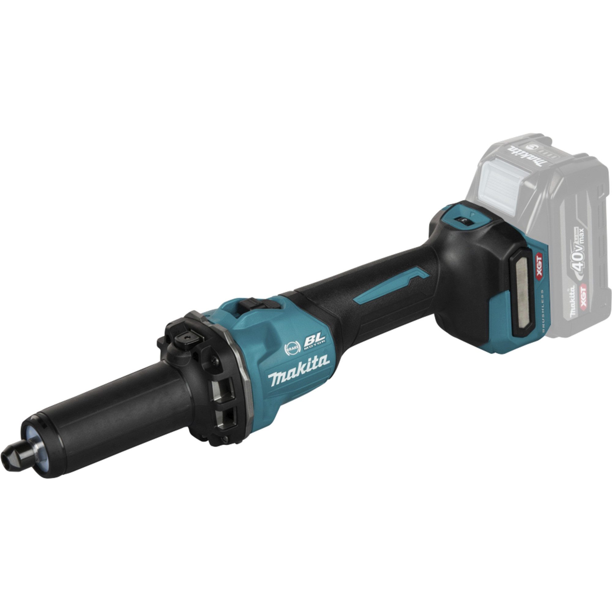 Makita Geradschleifer Makita Akku-Geradschleifer GD001GZ XGT, 40Volt