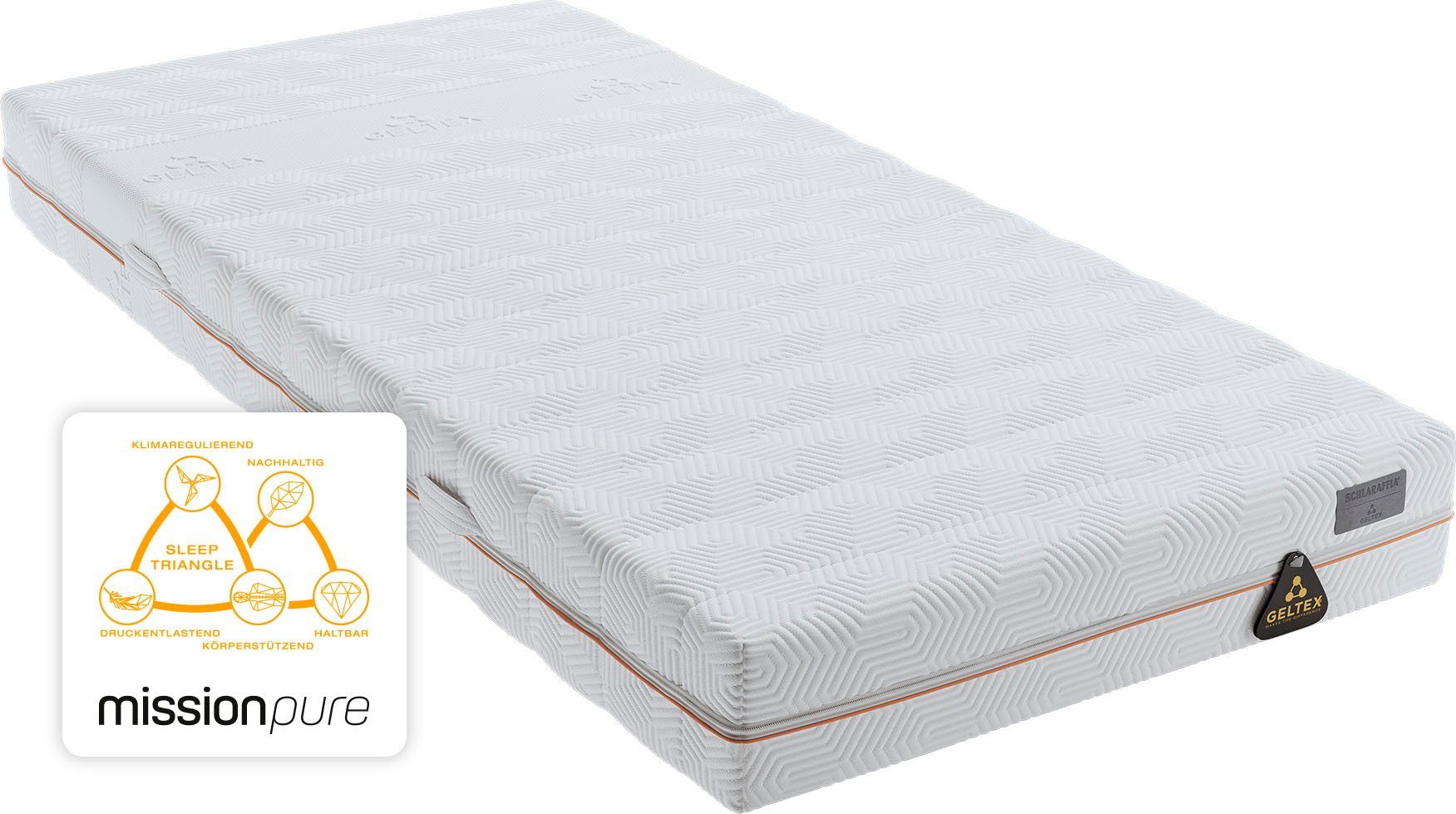 Gelschaummatratze GELTEX® QUANTUM PURE 200 von SCHLARAFFIA - SCHLARAFFIA