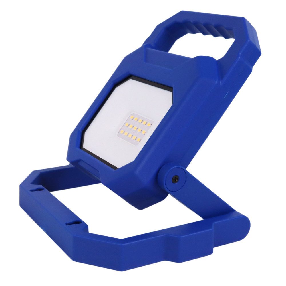 LUXULA LED Flutlichtstrahler ENOVALITE Baustrahler 6W 4000K Neutralweiß Arbeitsleuchte Dimmbar, LED fest integriert, Neutralweiß
