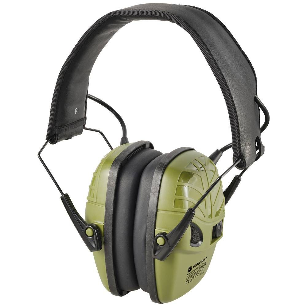 TOOLCRAFT Kapselgehörschutz Aktiver Gehörschutz 29 dB TO-8701221, inkl. Radio
