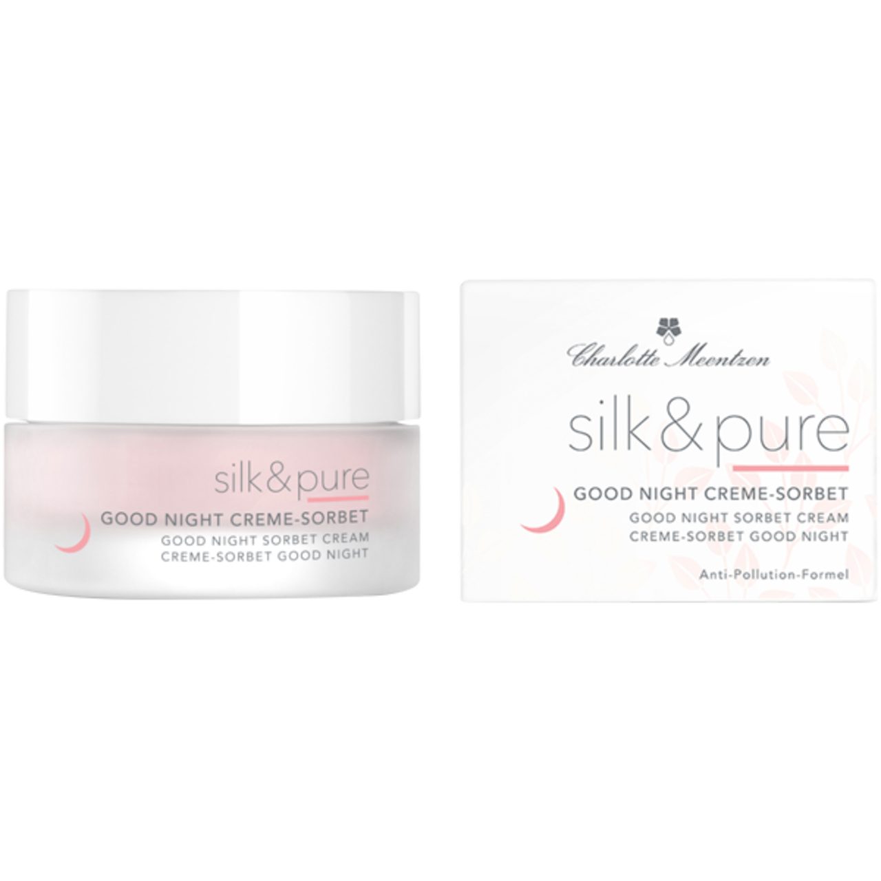 Charlotte Meentzen Nachtcreme Silk & Pure Good Night Creme-Sorbet, Alle Hauttypen