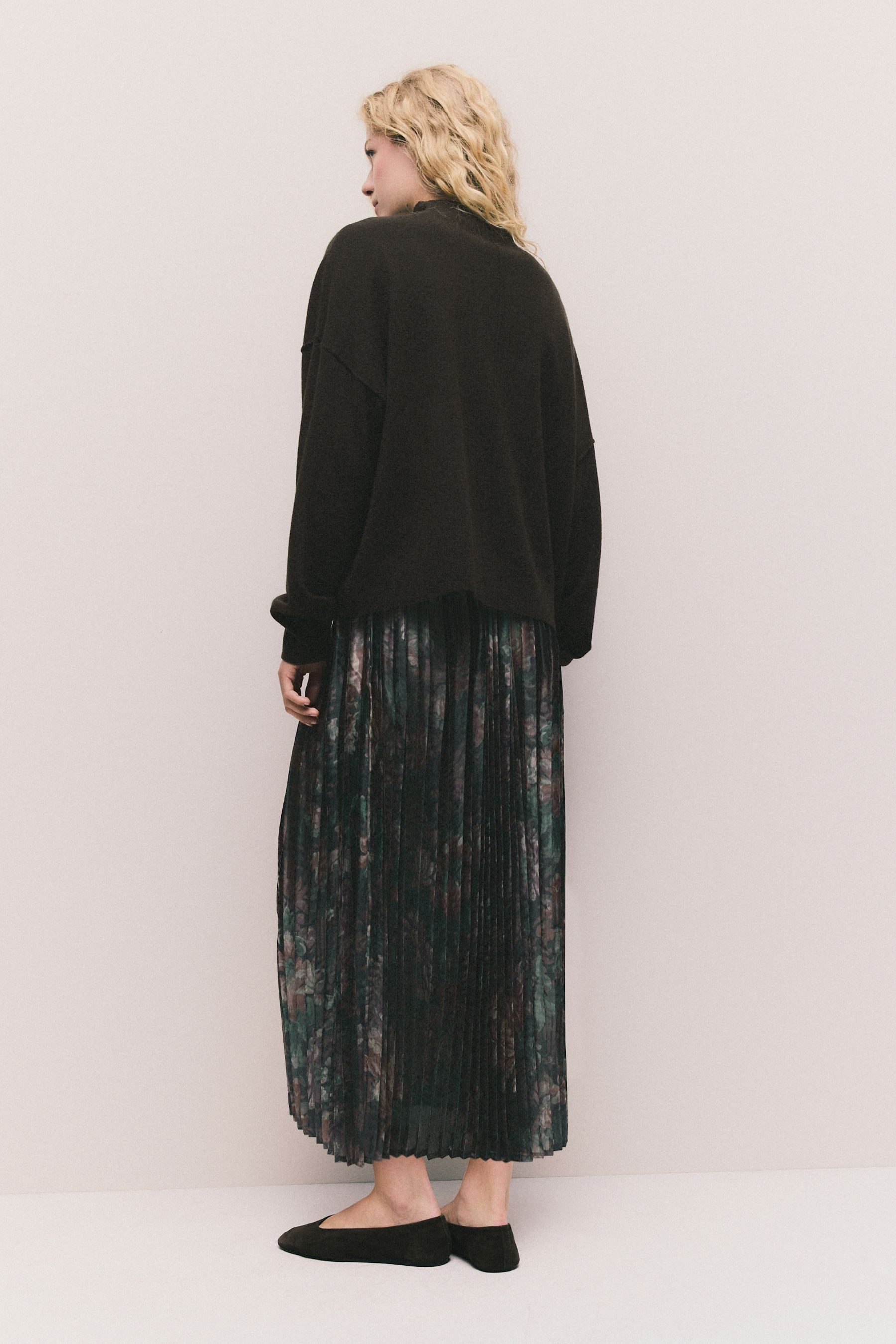 Next Midikleid 2-in-1 Pullover-Satinmidirock mit weichem Griff (1-tlg) günstig online kaufen