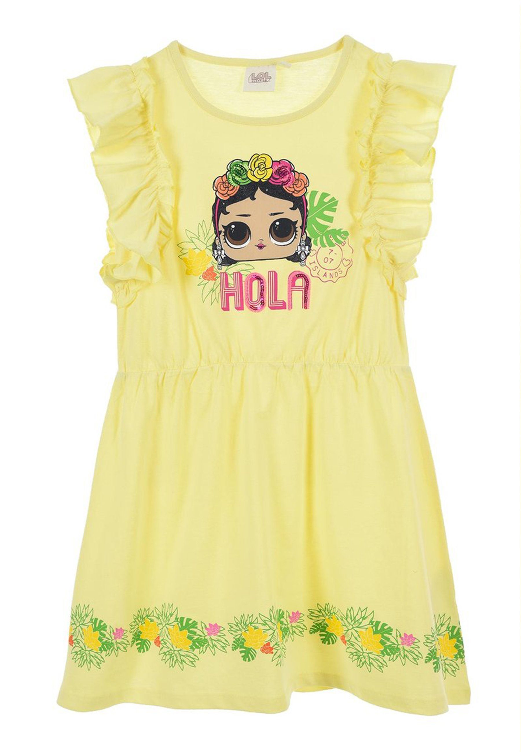 A-Linien-Kleid Mädchen Sommer-Kleid Kinder Party-Kleid Tüll