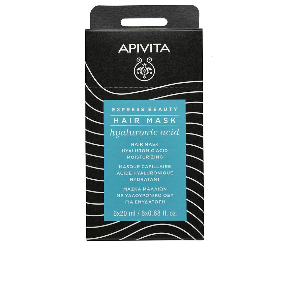 Apivita Haarmaske Moisturizing MASK for all hair types with hyaluronic acid and aloe