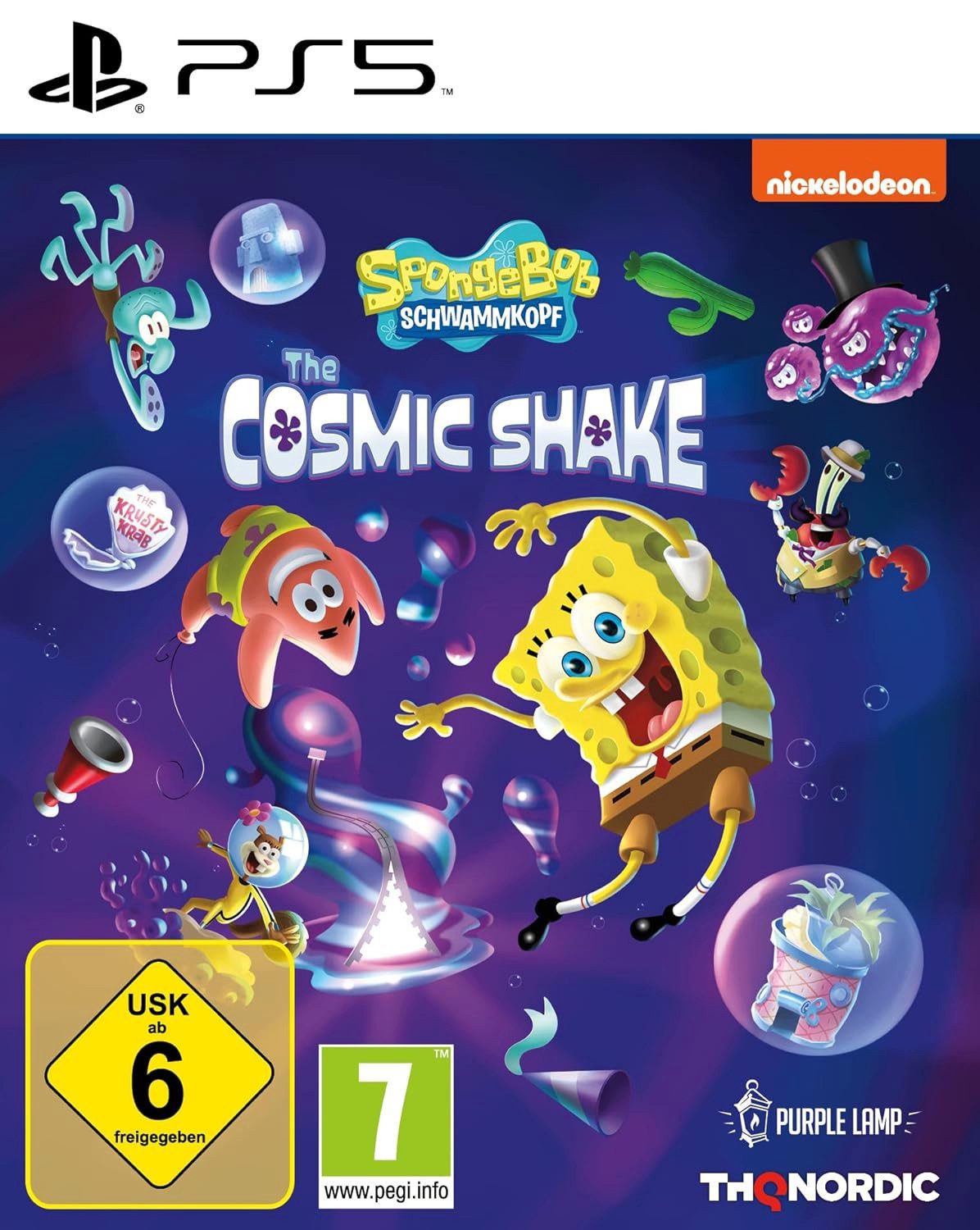 PS5 SpongeBob SquarePants: The Cosmic Shake (Blu-ray Disc), PlayStation 5