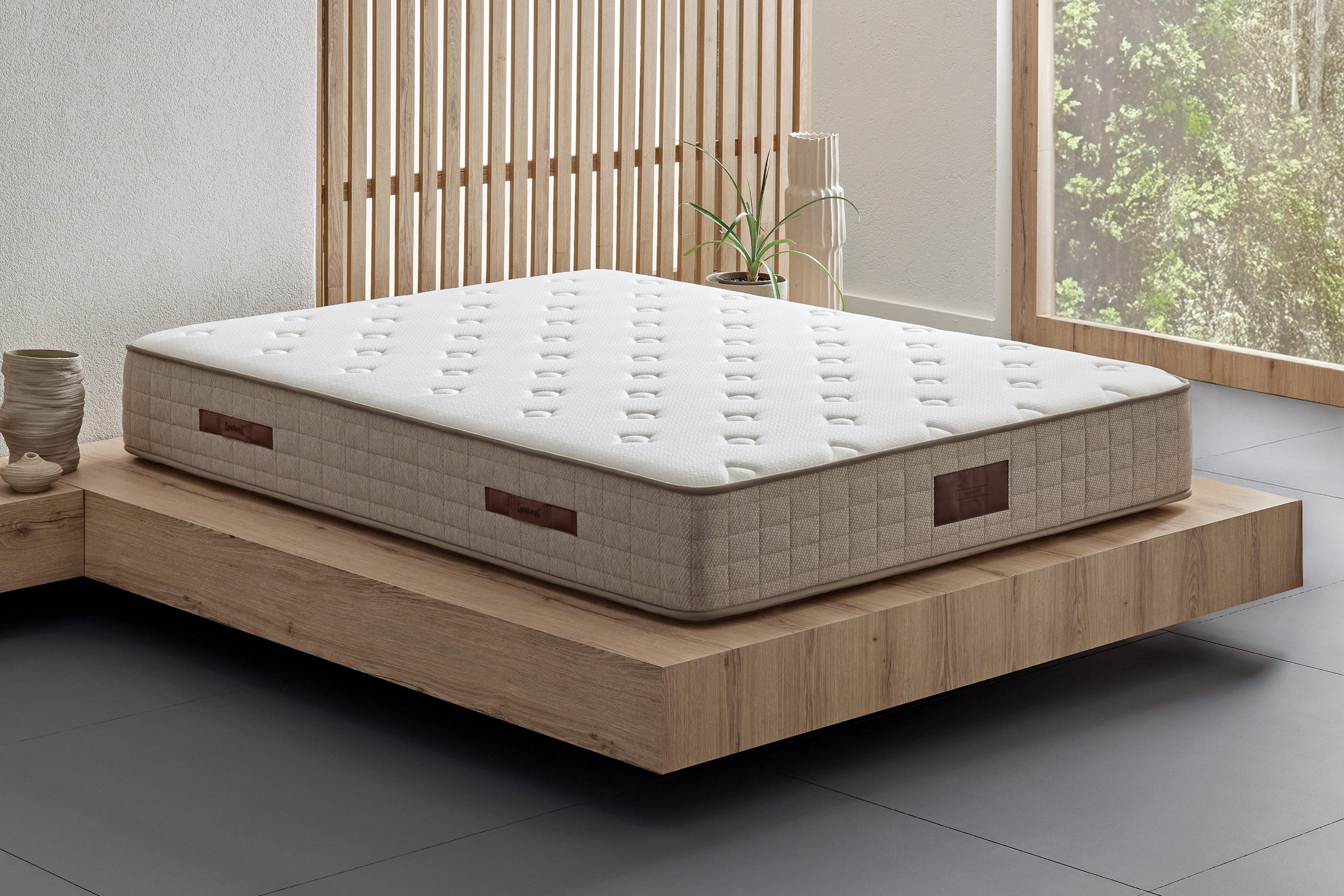 Taschenfederkernmatratze Majestät First Class, Matratze 90x200, 140x200 cm & weitere Größen, Yatas Bedding, 30 cm hoch, (1-tlg), H2, wendbar, ergonomisch, atmungsaktiv