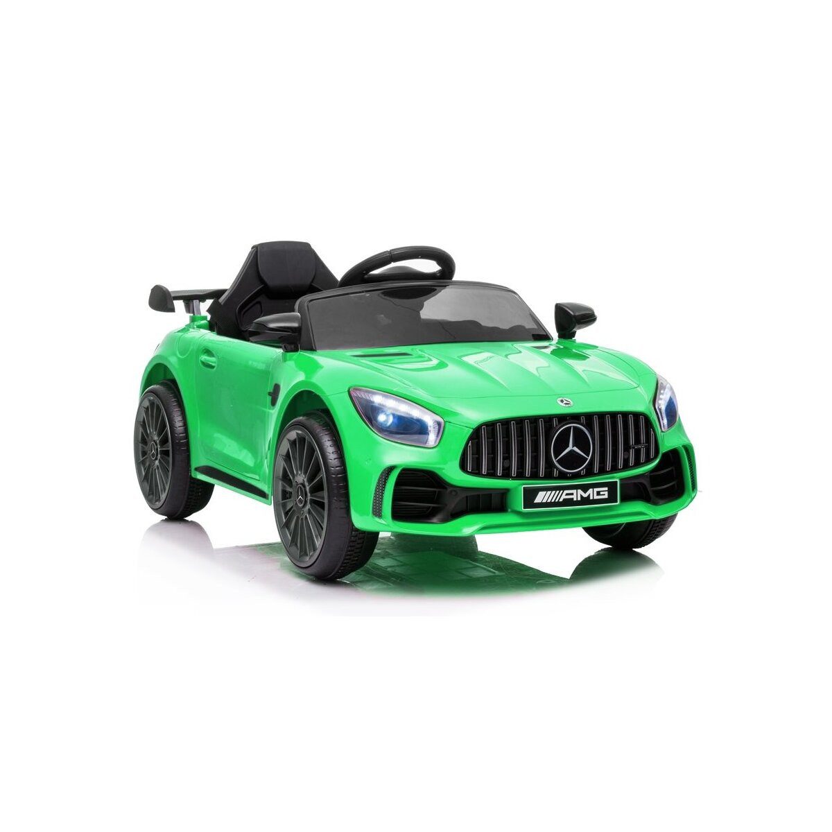 Wisam Elektro-Kinderauto Kinderfahrzeug Mercedes AMG GT R Grün