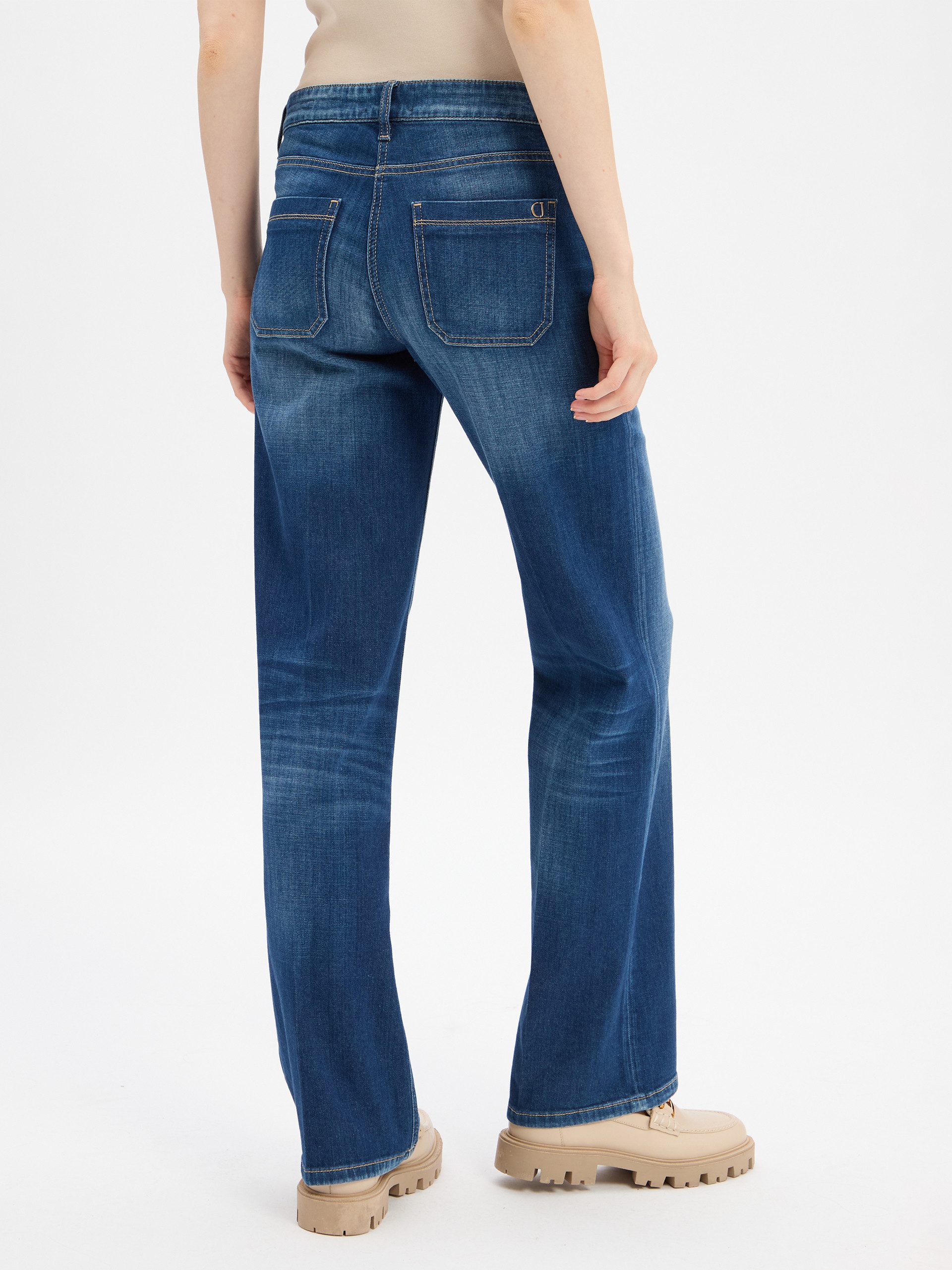 Cambio Straight-Jeans Tess
