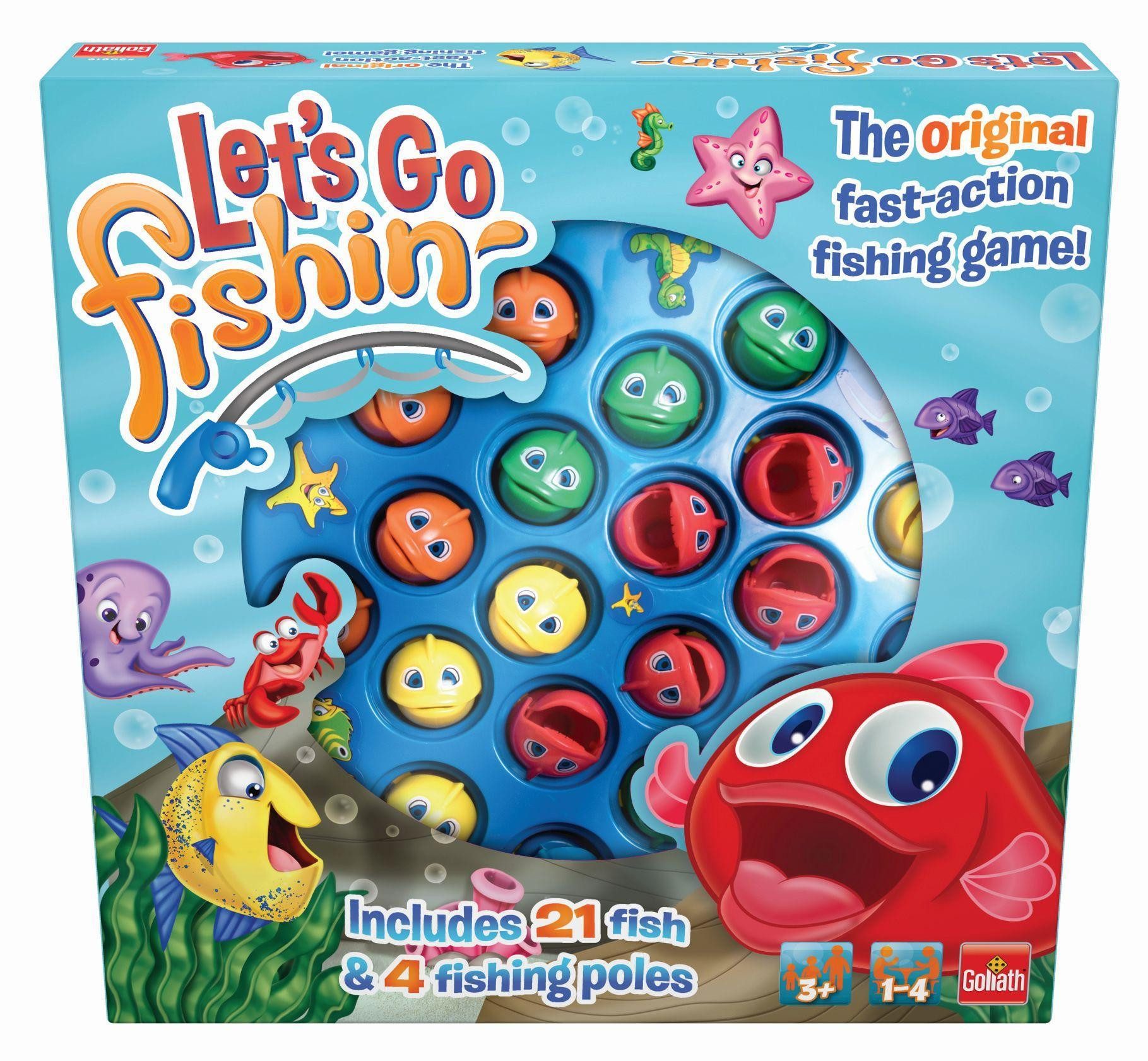 Goliath B.V. Spiel Kinder-Spiel Let's Go fishin' Original