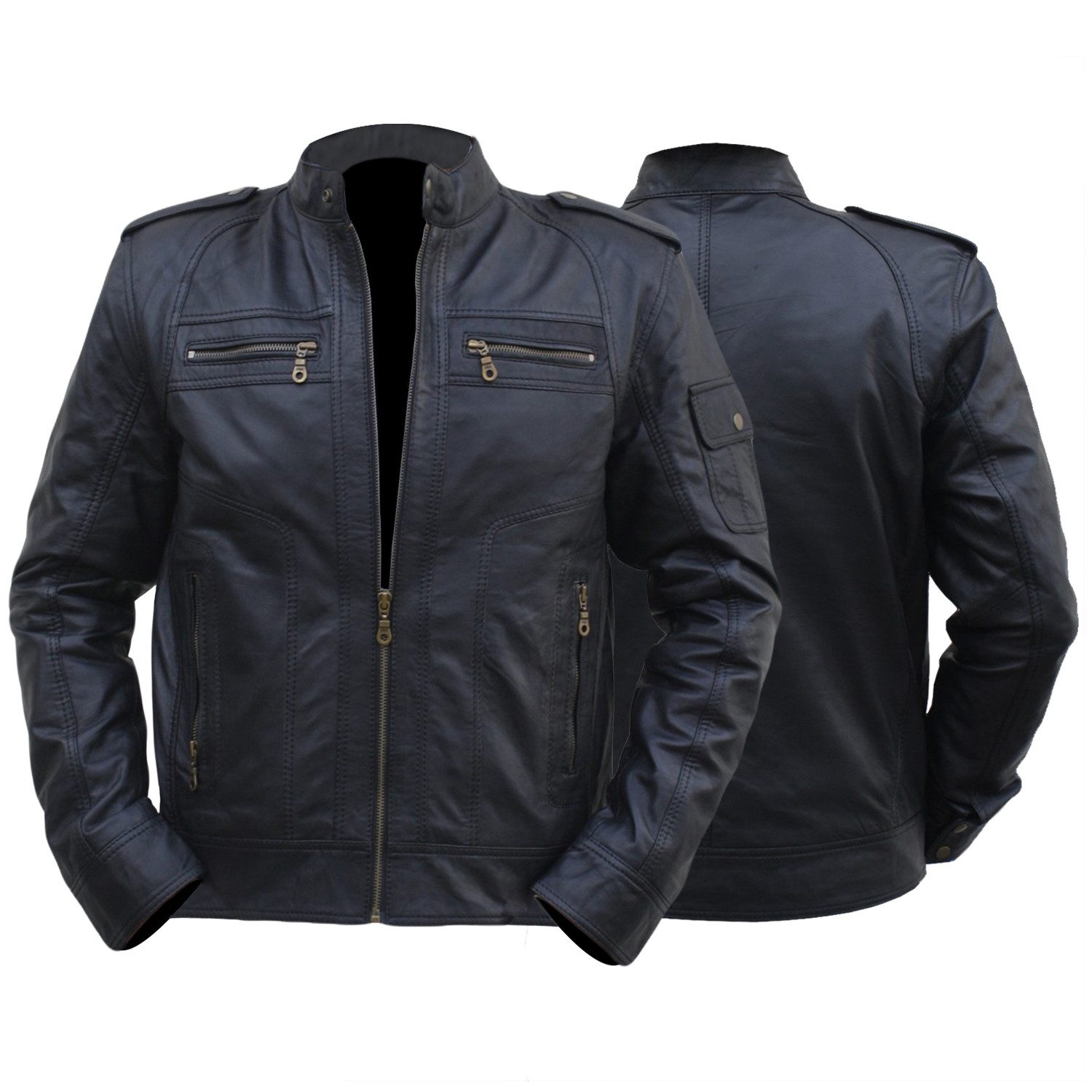 Lederjacke Trend 528J Black