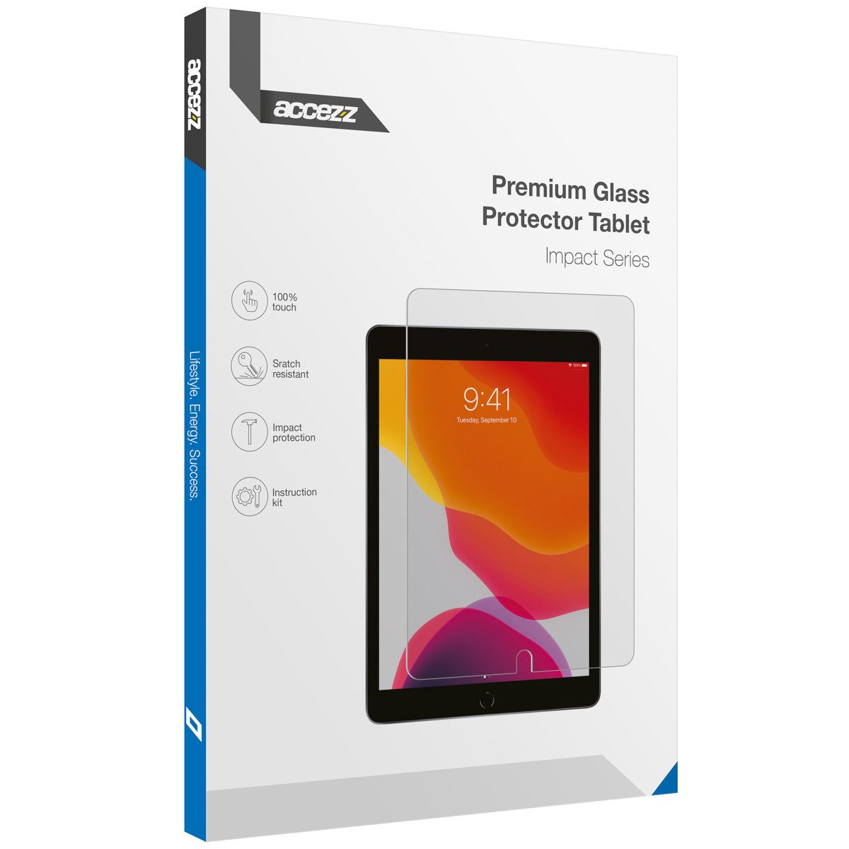 Accezz Displayschutzfolie Accezz Premium Bildschirmschutz aus Glas Lenovo Tab Plus, 1 Stück – Bild 5 von 5