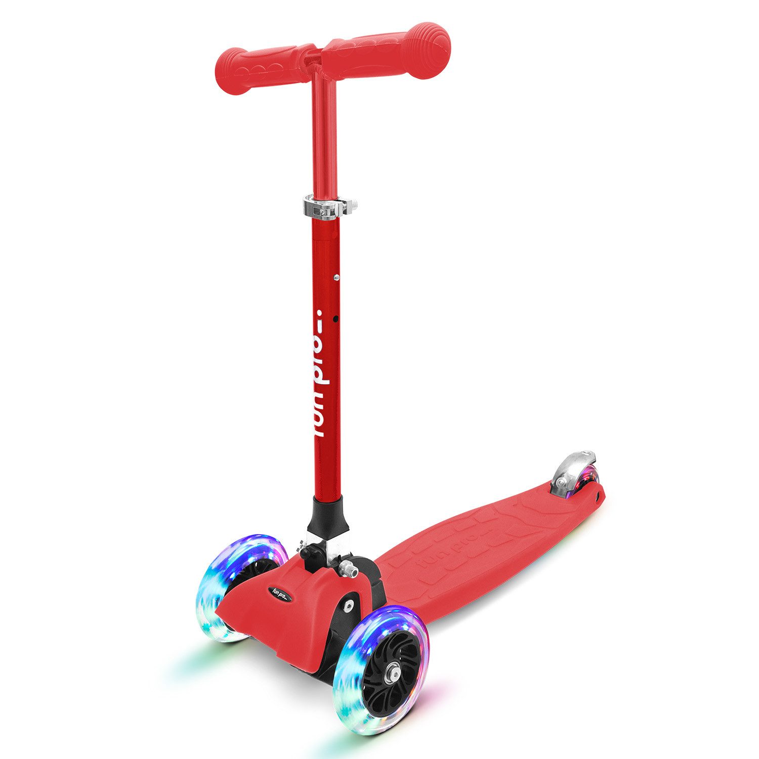 fun pro Cityroller ONE DeLuxe Kinderroller, Kick Scooter Roller Kinder - Stunt Tretroller Kinder klappbar