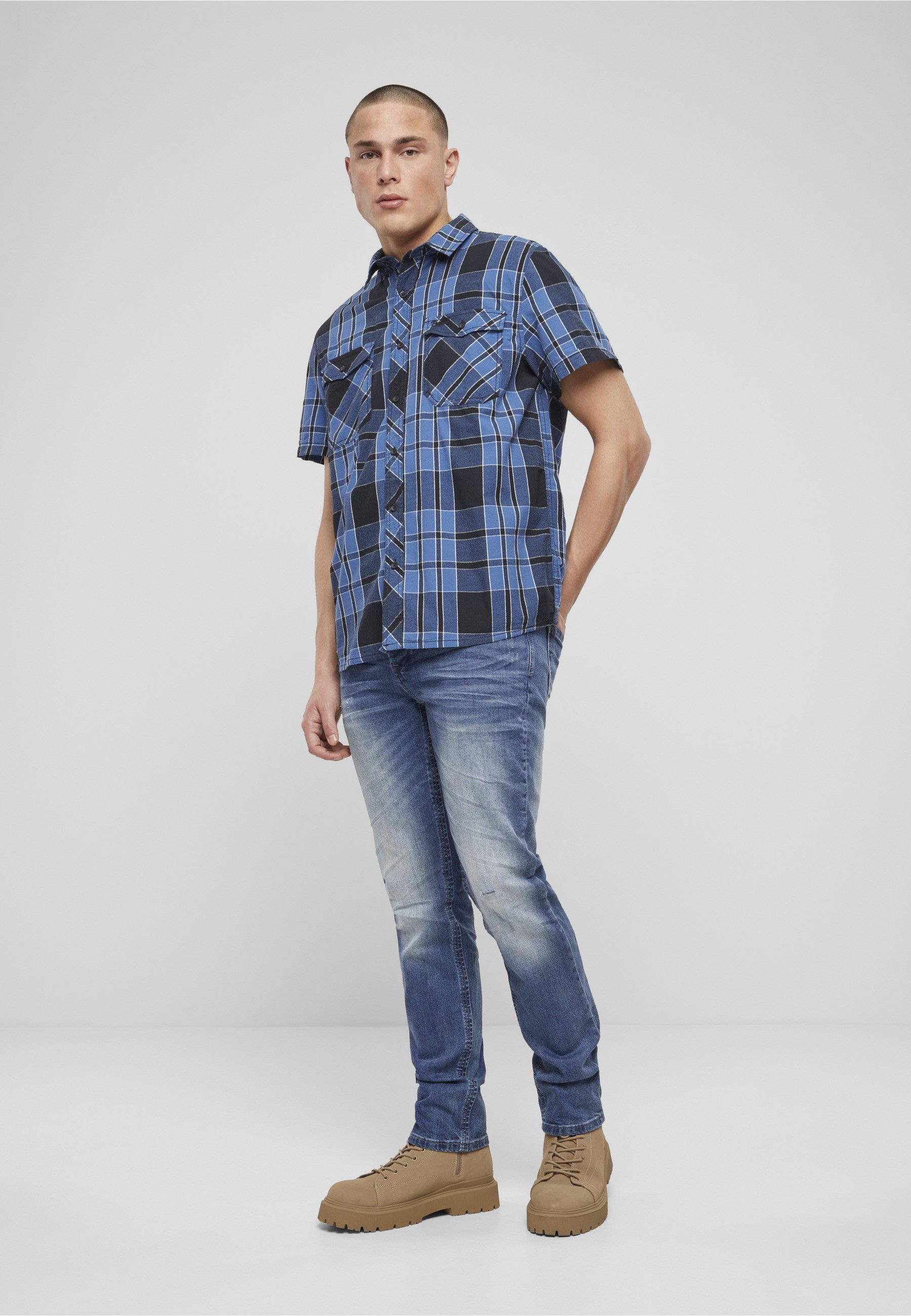 Brandit Langarmhemd Brandit Herren Roadstar Shirt (1-tlg)
