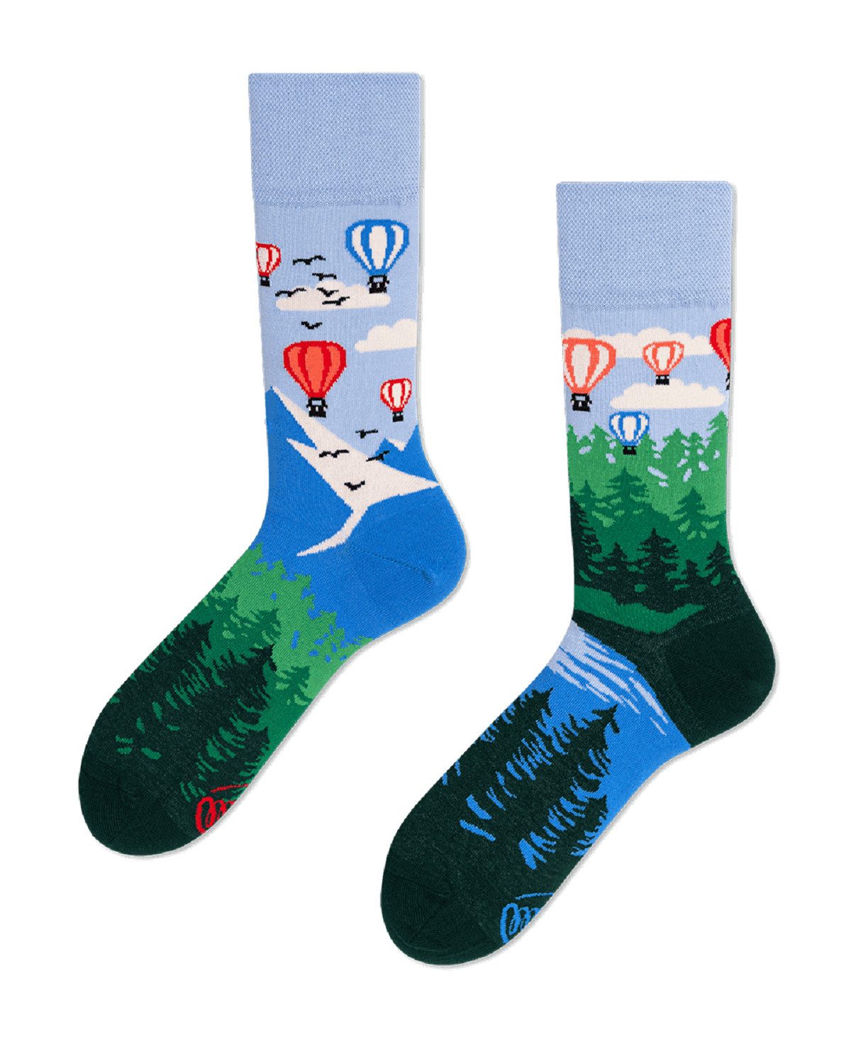 Freizeitsocken Many Mornings Socken Adventure Balloon
