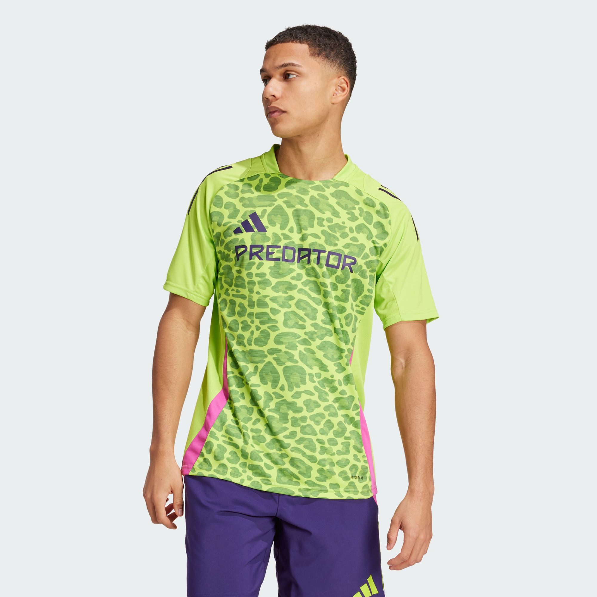 adidas Performance Trainingstop GENERATION PREDATOR TRAININGSTRIKOT Gerippter Rundhalsausschnitt