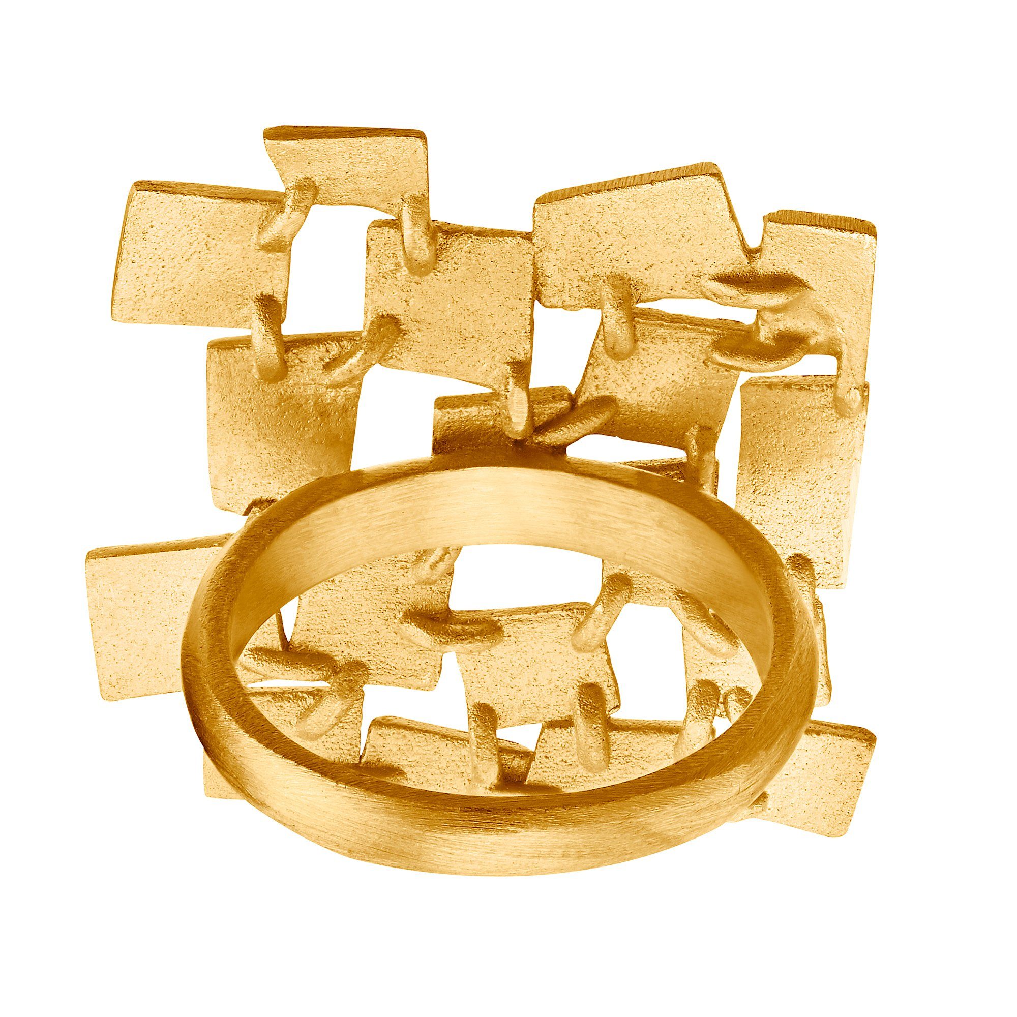 (Ring, Heideman Geschenkverpackung), Damenring Partis Fingerring 1-tlg., inkl. goldfarben