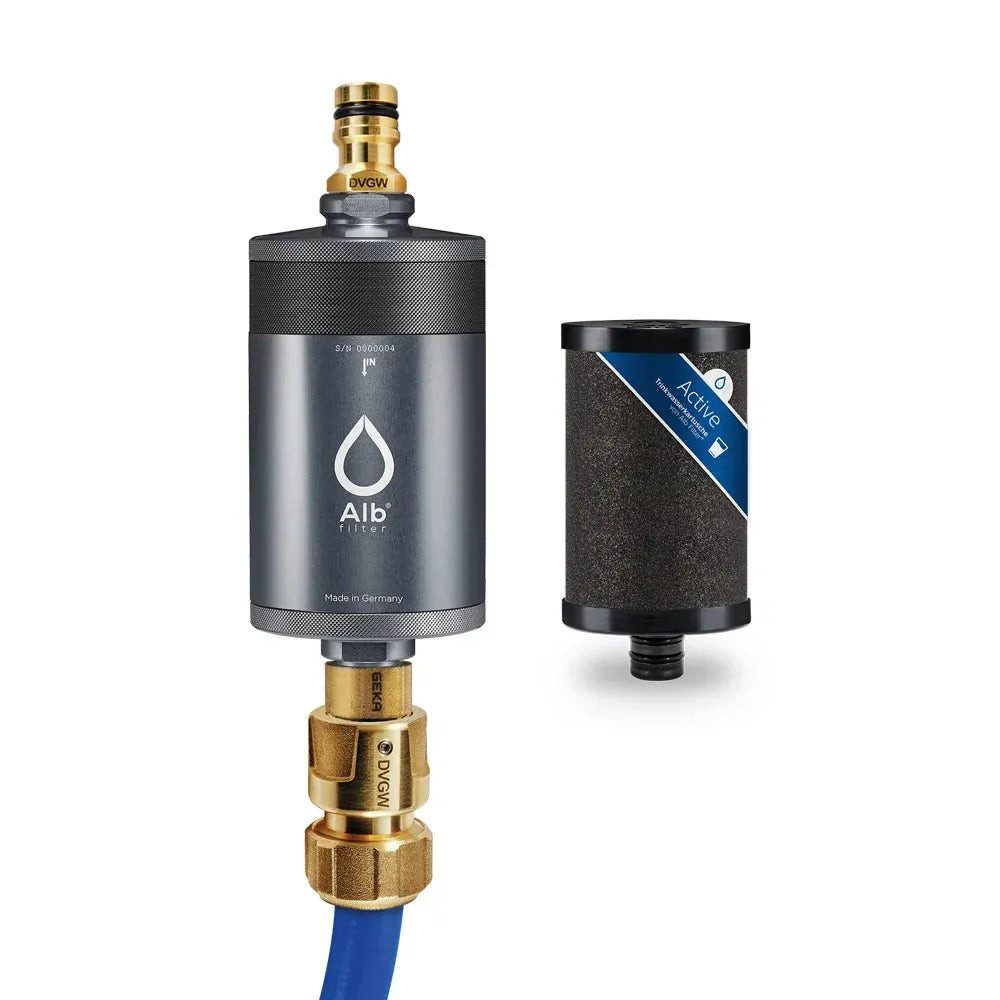 Wasserfilter Alb Filter MOBIL Active Trinkwasserfilter, Mit GEKA Anschluss