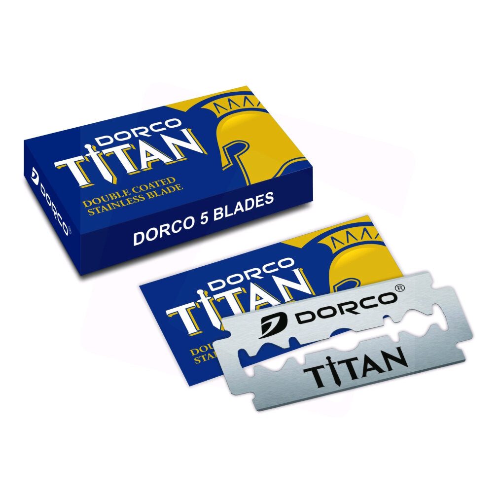 Lea Rasierklingen Dorco Titan Cuchilla Doble Filo