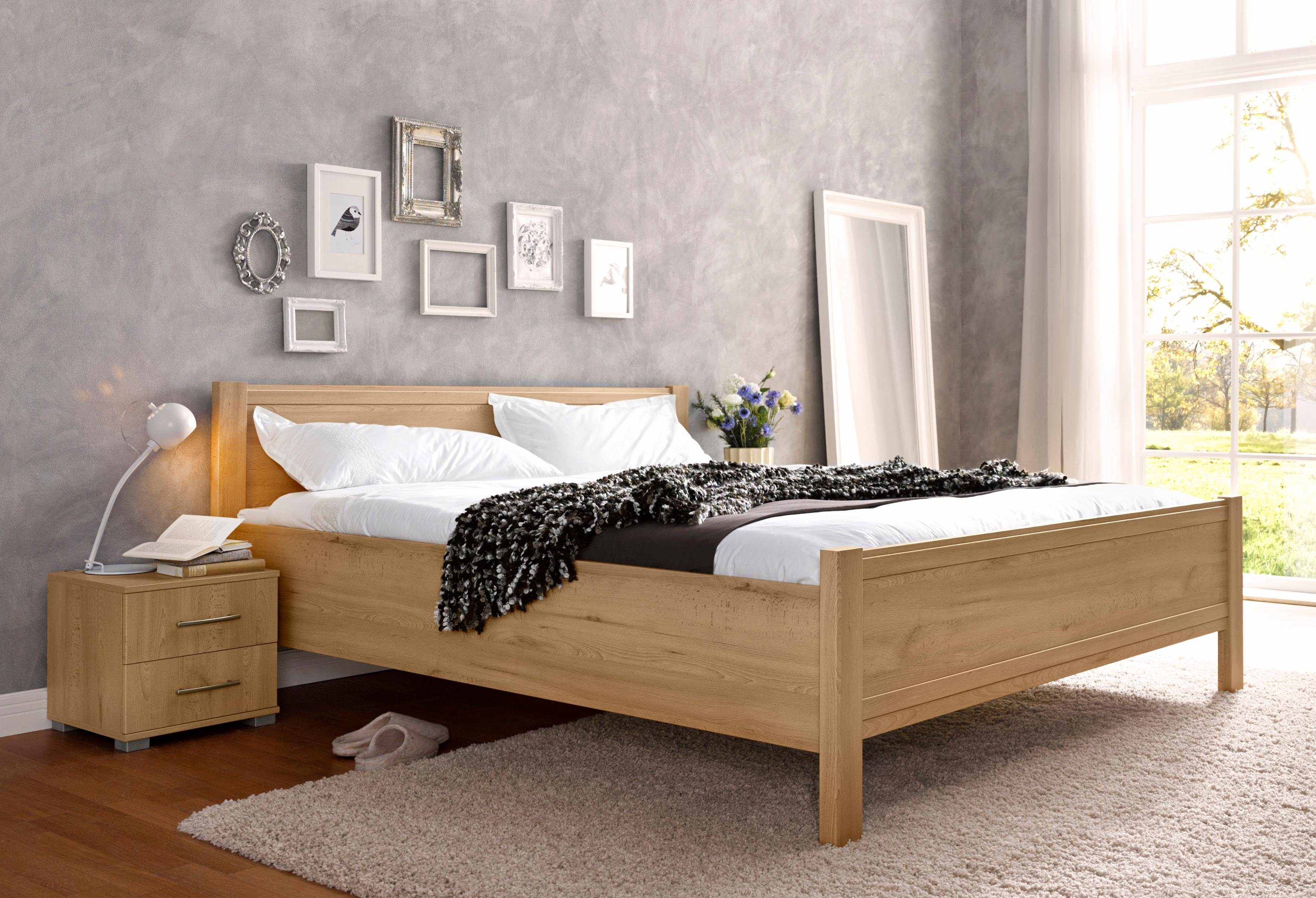 priess Bett "Husum Schlafzimmer Jugendzimmer Rahmenbett", mit Komforthöhe v günstig online kaufen