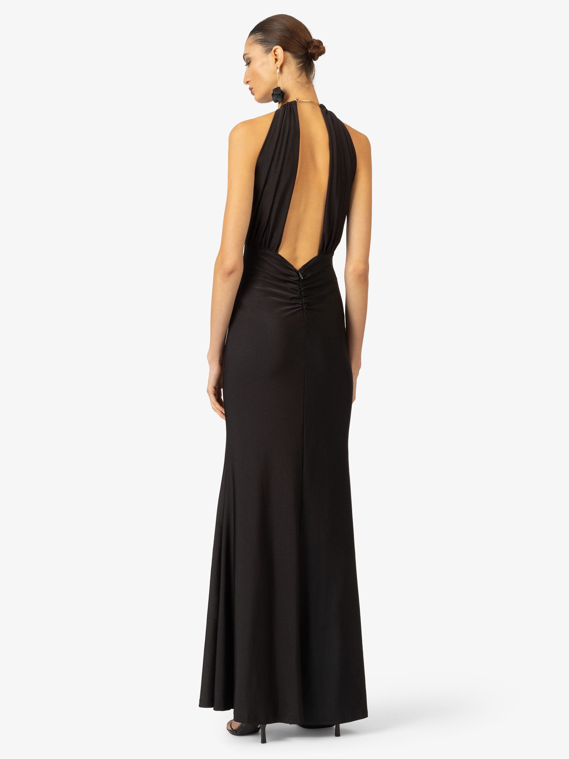 Kraimod Abendkleid mit Drapierung und Rückenausschnitt