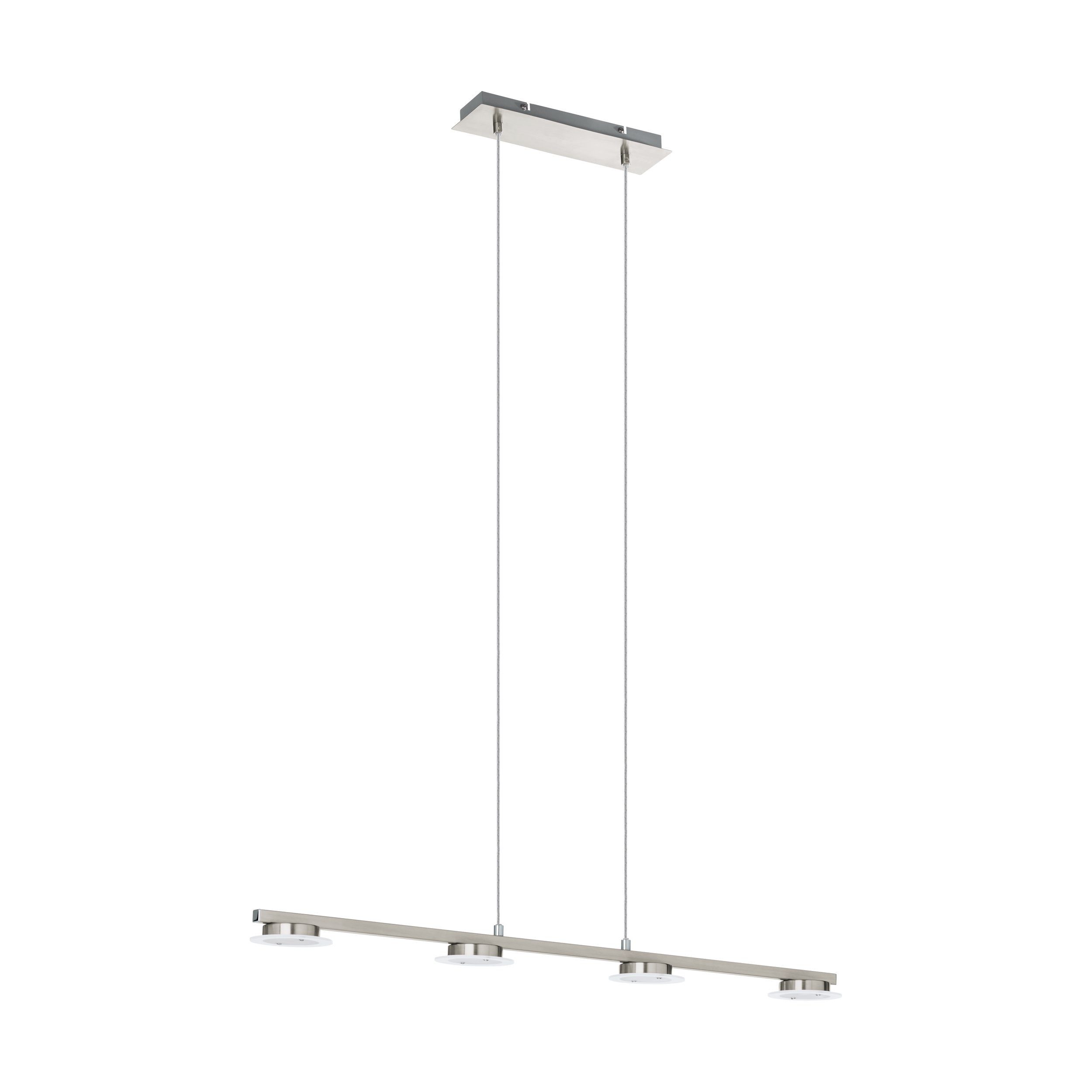 EGLO LED-Hängeleuchte Laniena, Leuchtmittel inklusive, Hängelampe, Hängeleuchte modern aus Metall, Esstischlampe