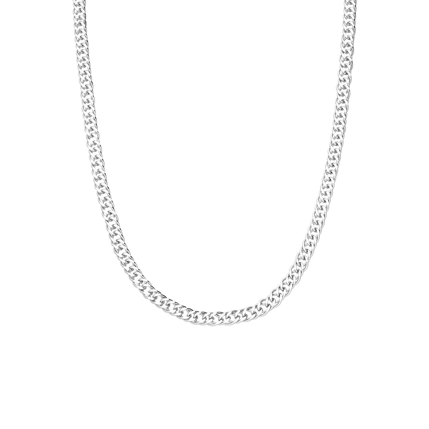 LUCARDI Kette ohne Anhänger Halskette - 925 Silber - Silber - Kinder