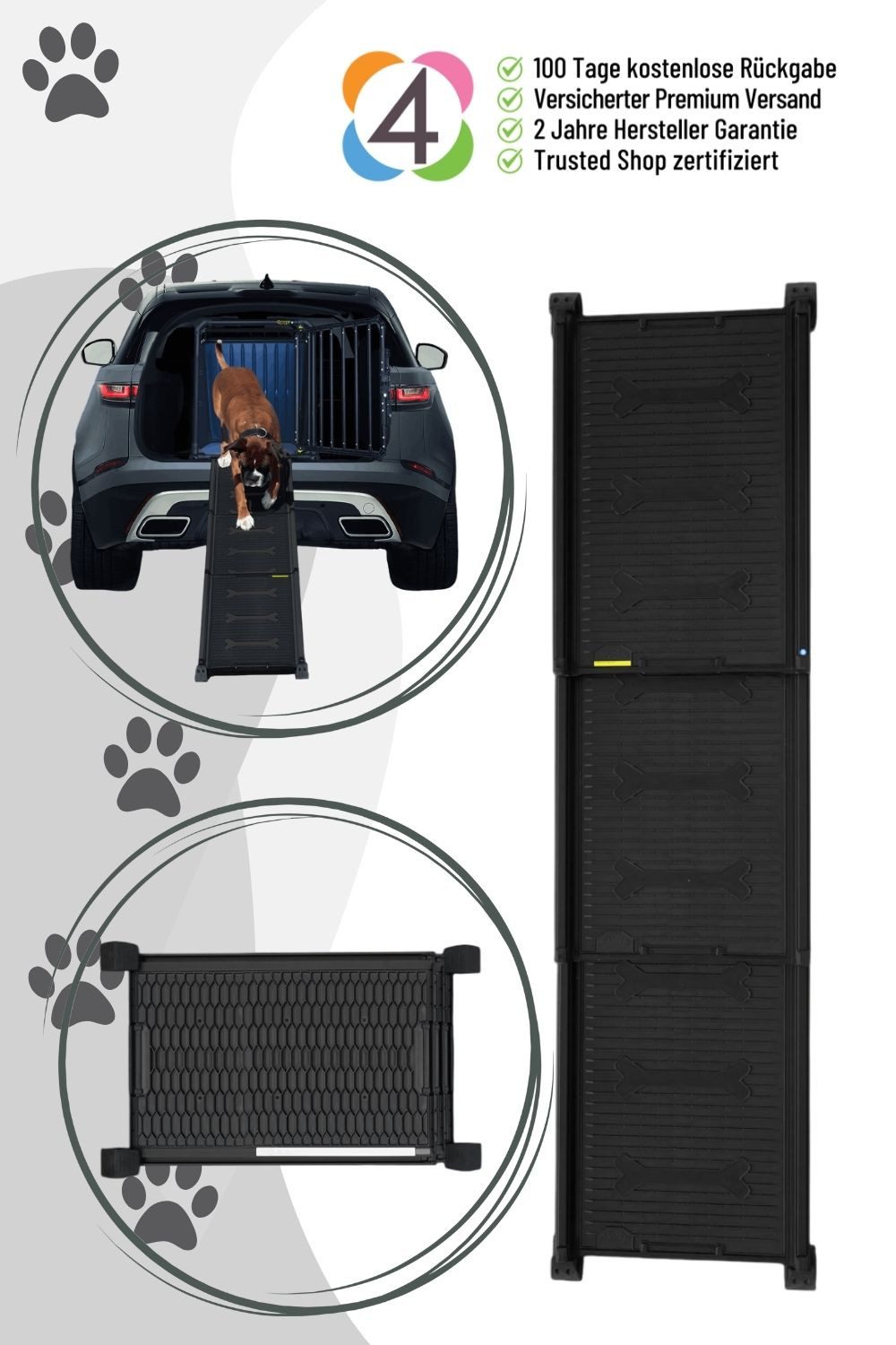 4pets Hunde-Transportbox