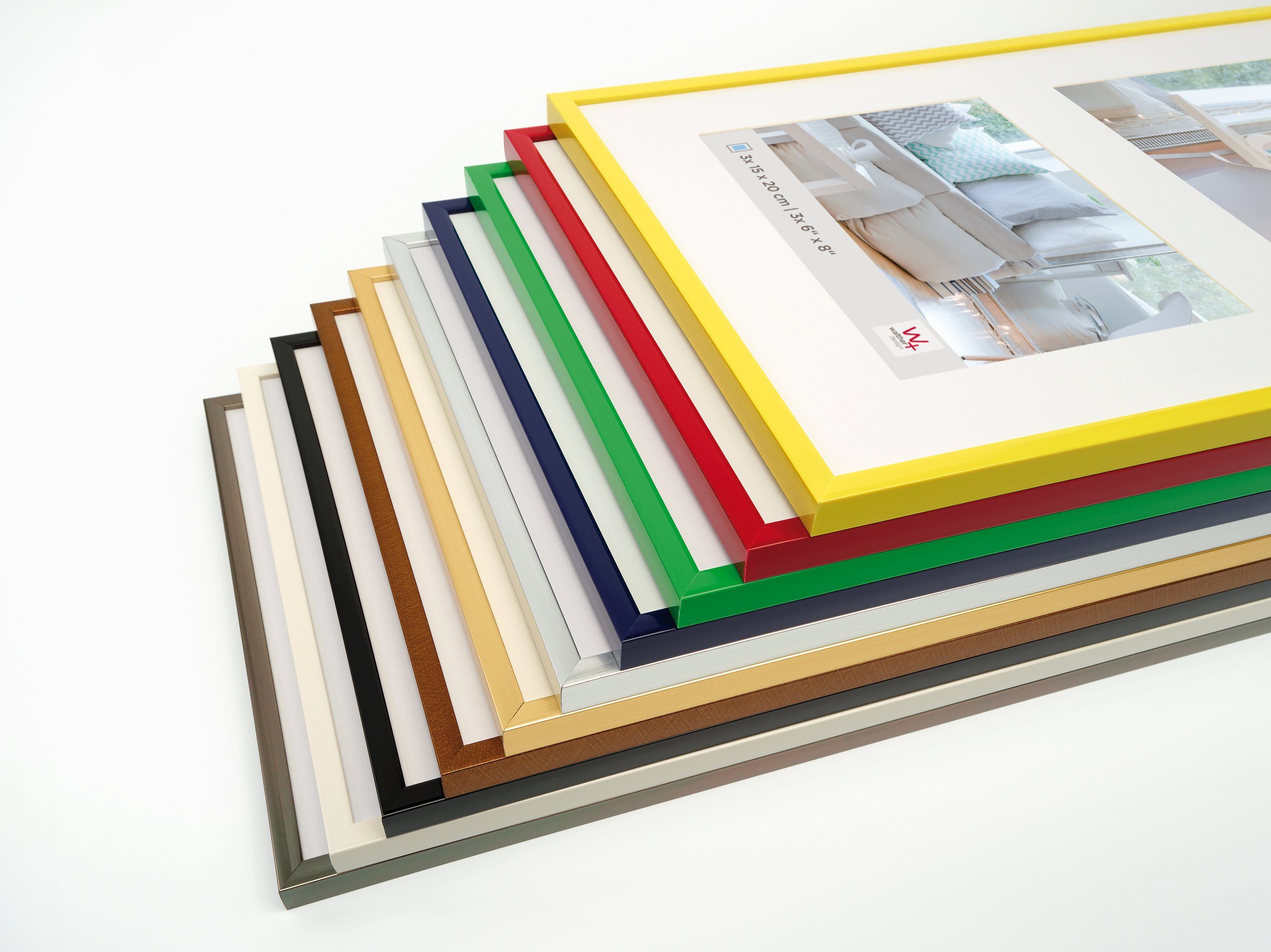 Walther Design Bilderrahmen Kunststoffrahmen New Lifestyle Galerieformate – Bild 2 von 3