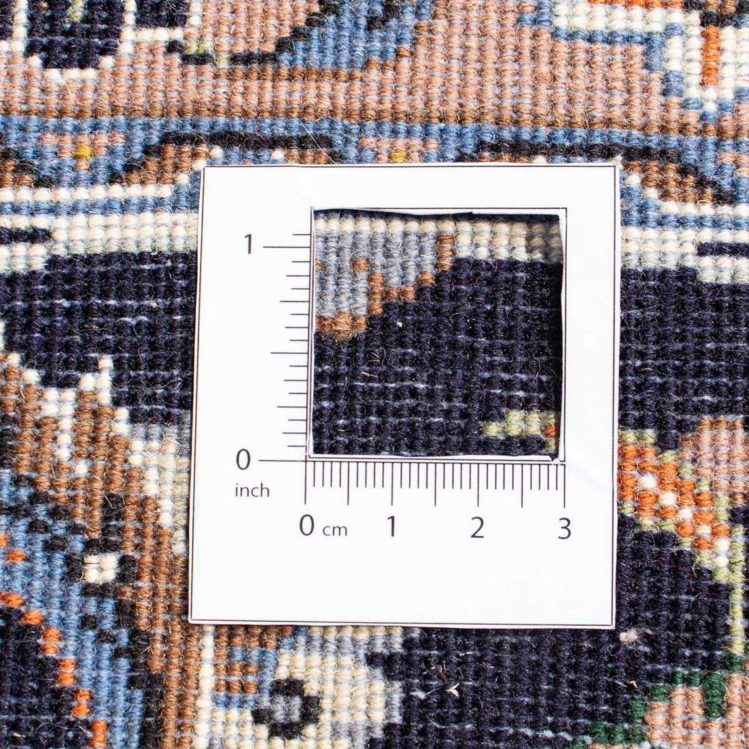 Wollteppich Sarough 204 312 Medaillon 10 morgenland, x mit mm, Höhe: Beige rechteckig, cm, Zertifikat Unikat