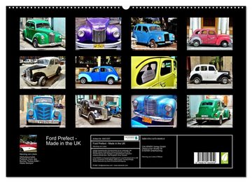 CALVENDO Wandkalender Ford Prefect - Made in the UK (Premium, hochwertiger DIN A2 Wandkalender 2023, Kunstdruck in Hochglanz)