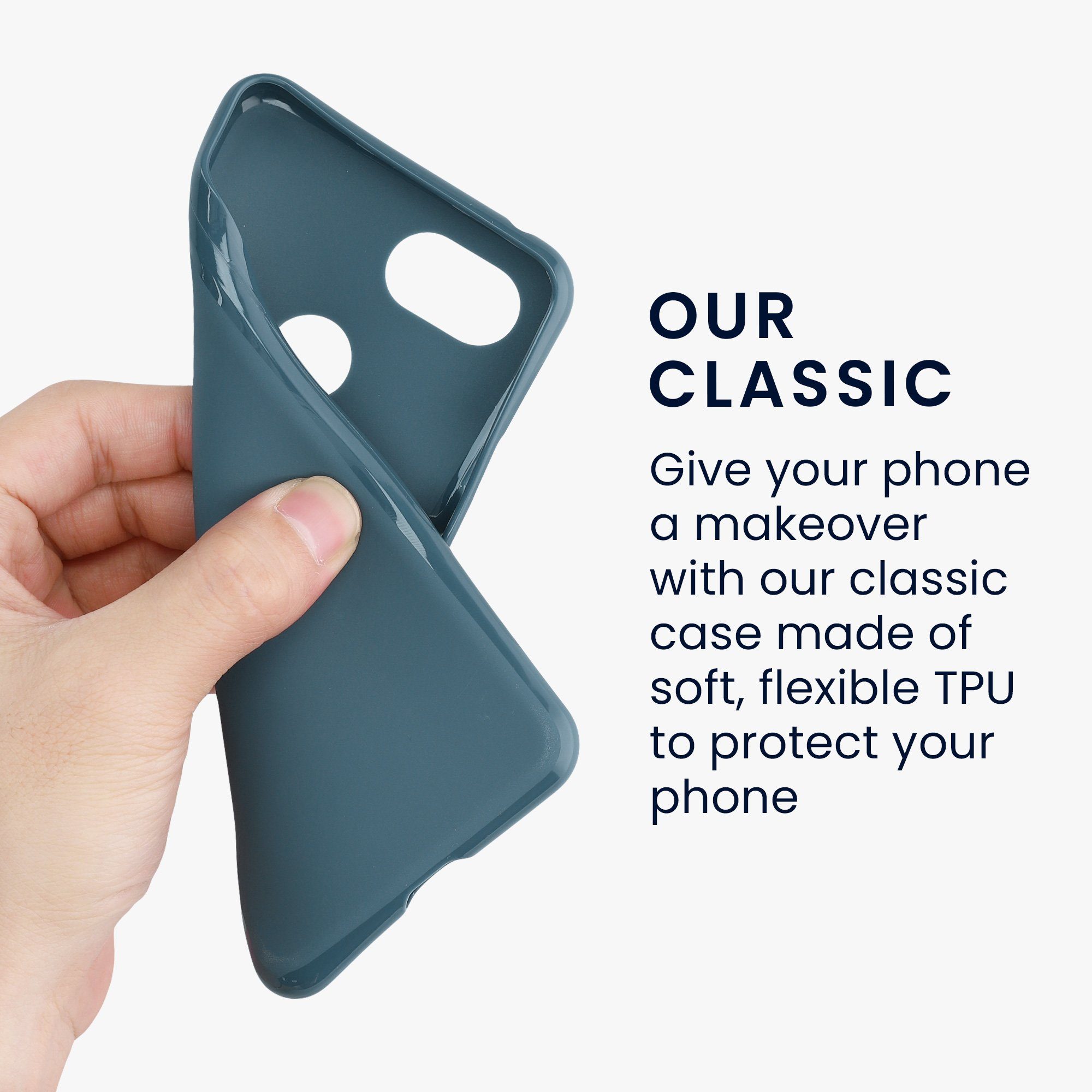 kwmobile Handyhülle Hülle für Google Pixel 3, Hülle Silikon - Soft Handyhülle - Handy Case Cover
