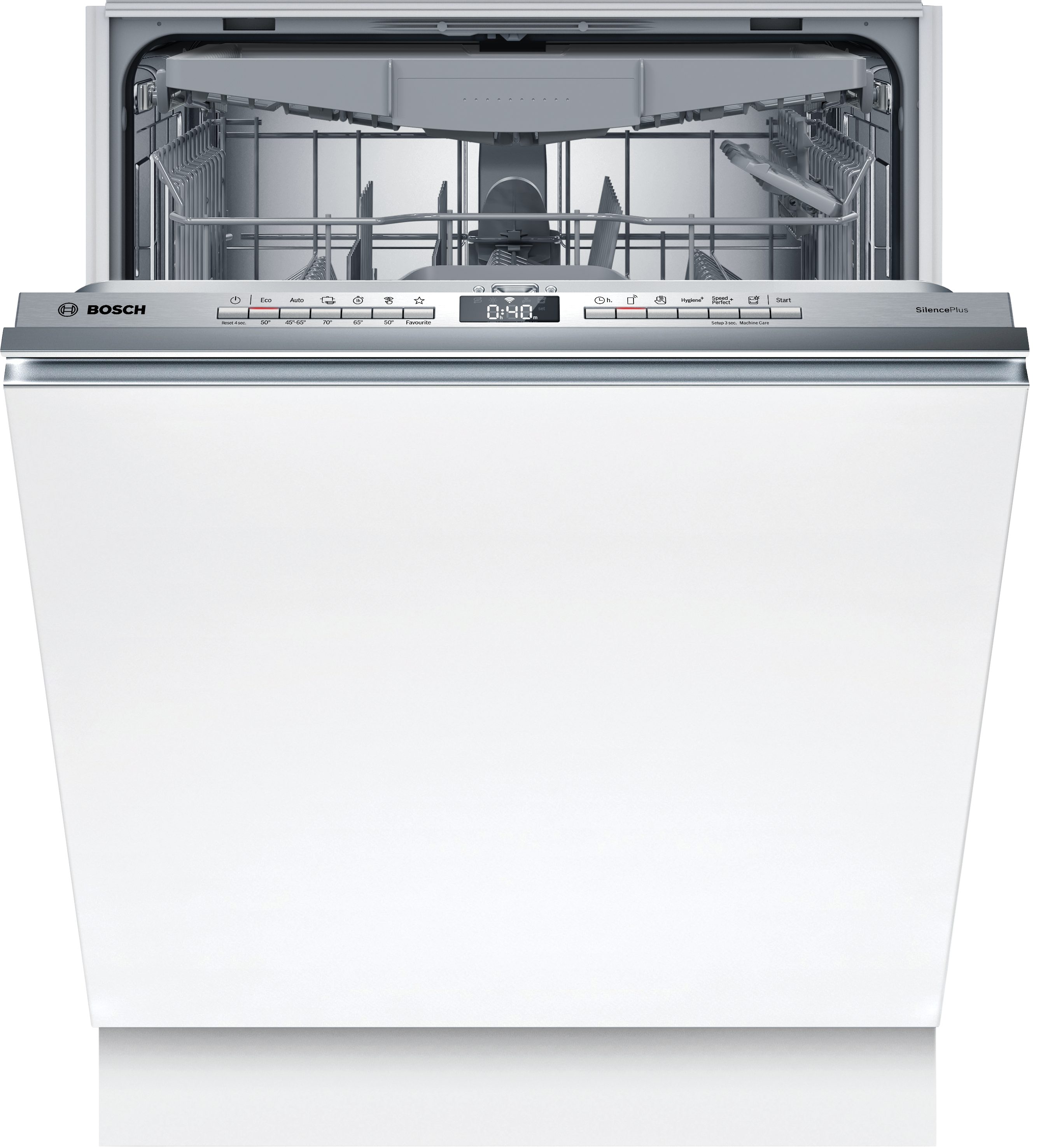 BOSCH vollintegrierbarer Geschirrspüler Serie 4 SMV4EVX09E, 14 Maßgedecke, Flexible Vario-Körbe mit VarioSchublade & praktisches Info Light – Bild 3 von 5
