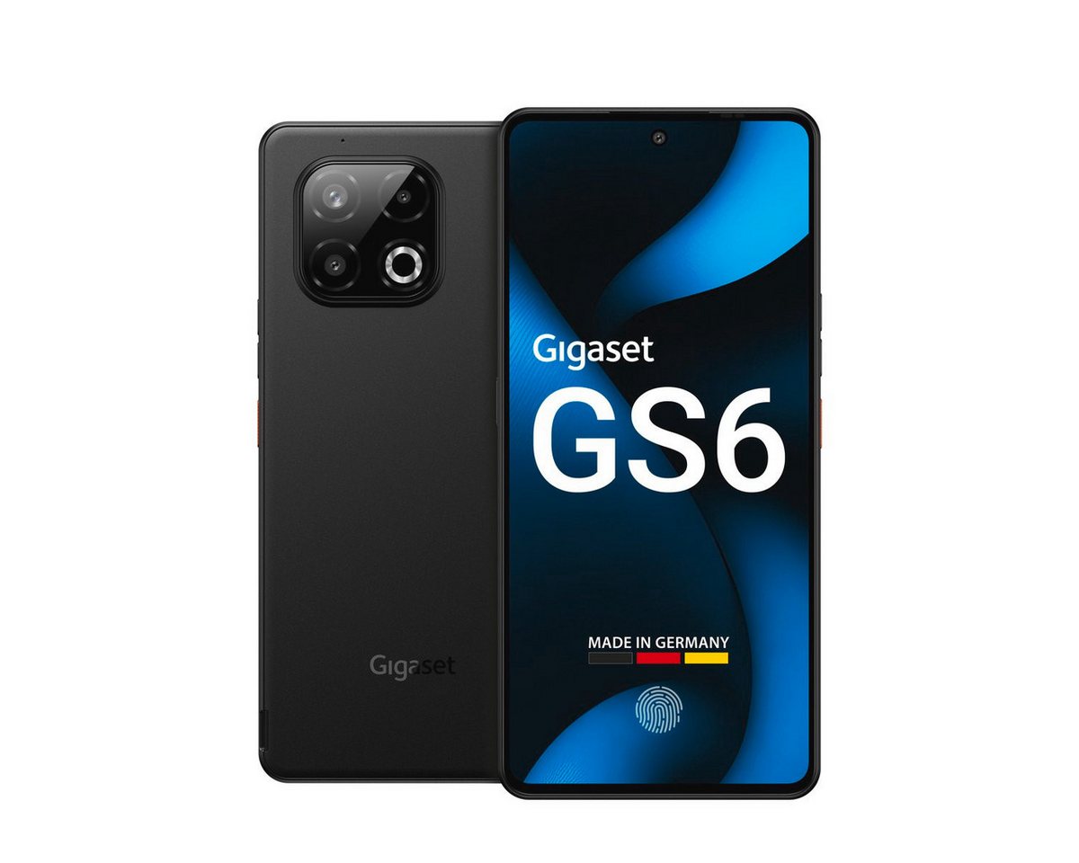 Gigaset GS6 Smartphone (6,67 Zoll, eSIM) schwarz