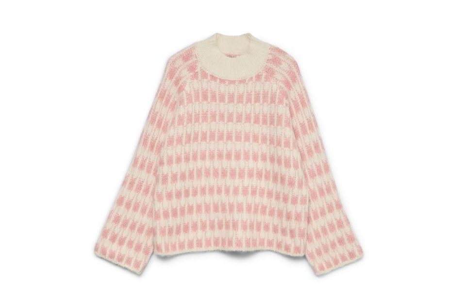 Vero Moda Longpullover VMLISA LS HIGHNECK PULLOVER