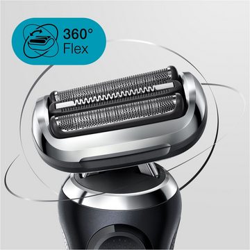 Braun Elektrorasierer Series 7 71-N1000s, Aufsätze: 2, 360° Flex, Wet&Dry