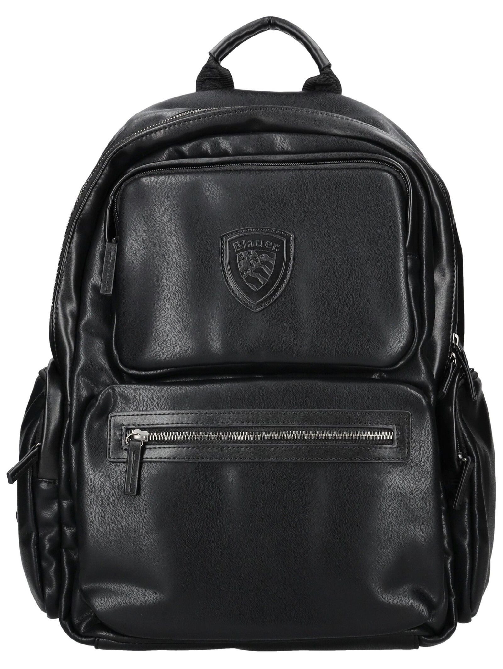 Blauer Freizeitrucksack Taschen Lederimitat .