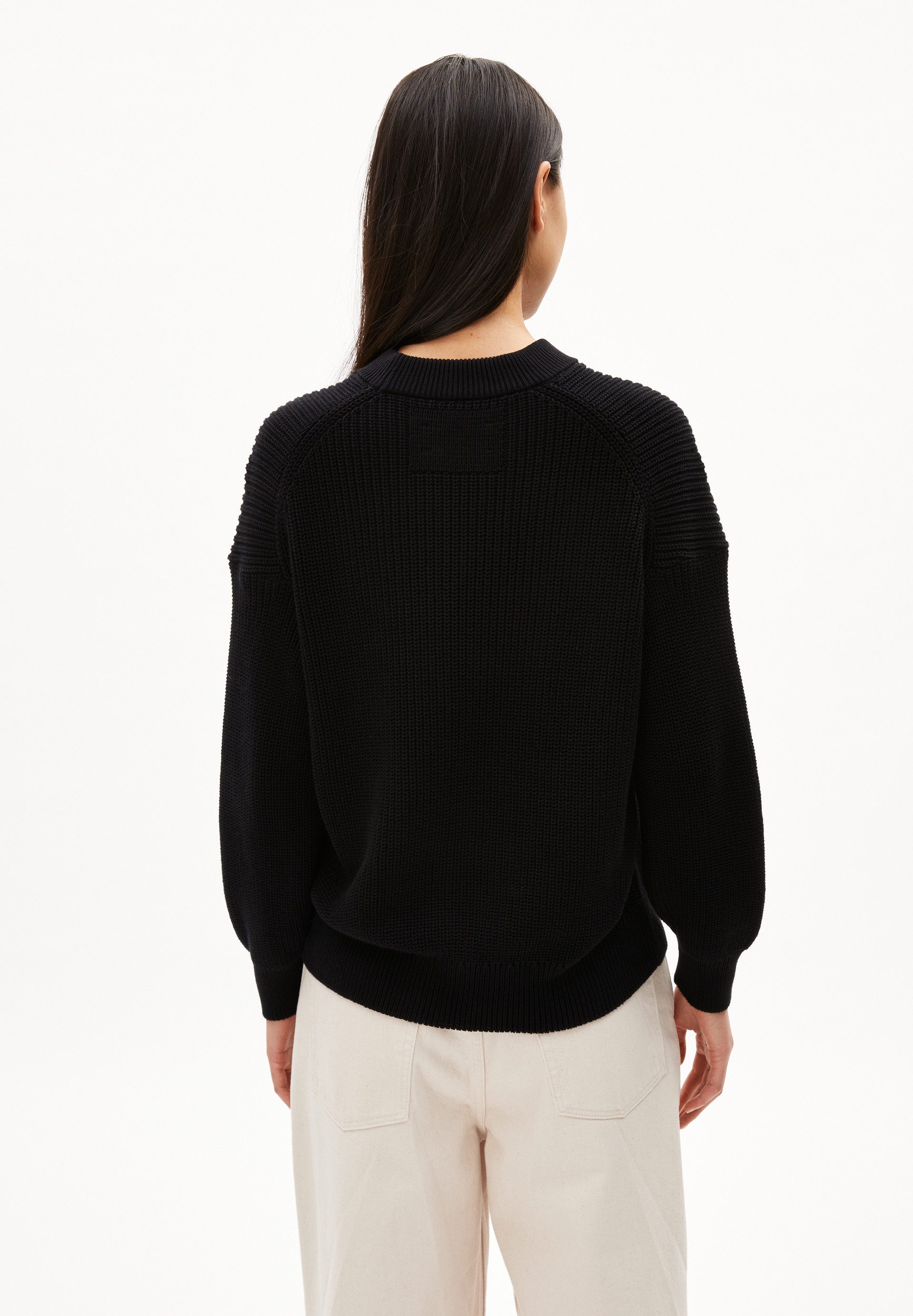 Armedangels Strickpullover HAAYLE Pullover aus Bio-Baumwolle Loose Fit